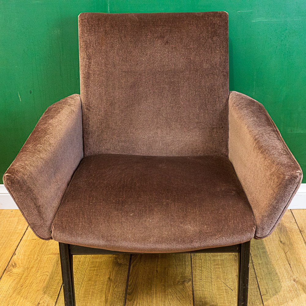 Parker Knoll Pair of Velvet Armchairs