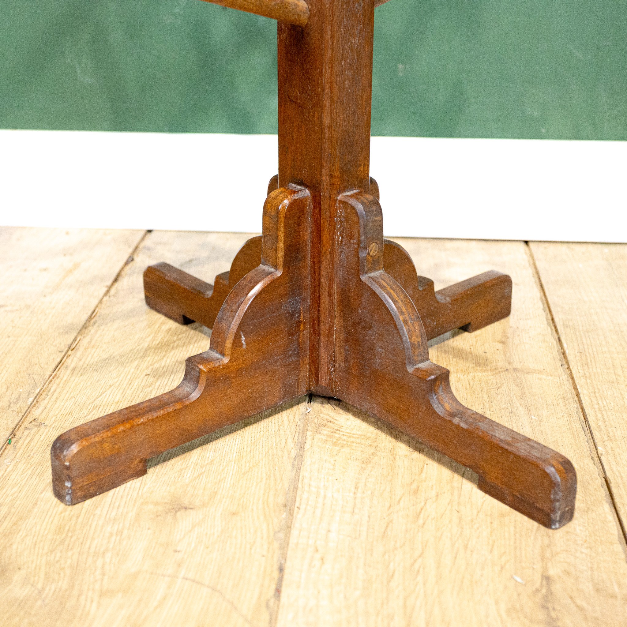 Vintage Oak Bottle Rack