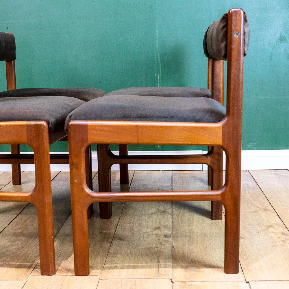 McIntosh Teak Extending Dining Table and 4 Chairs