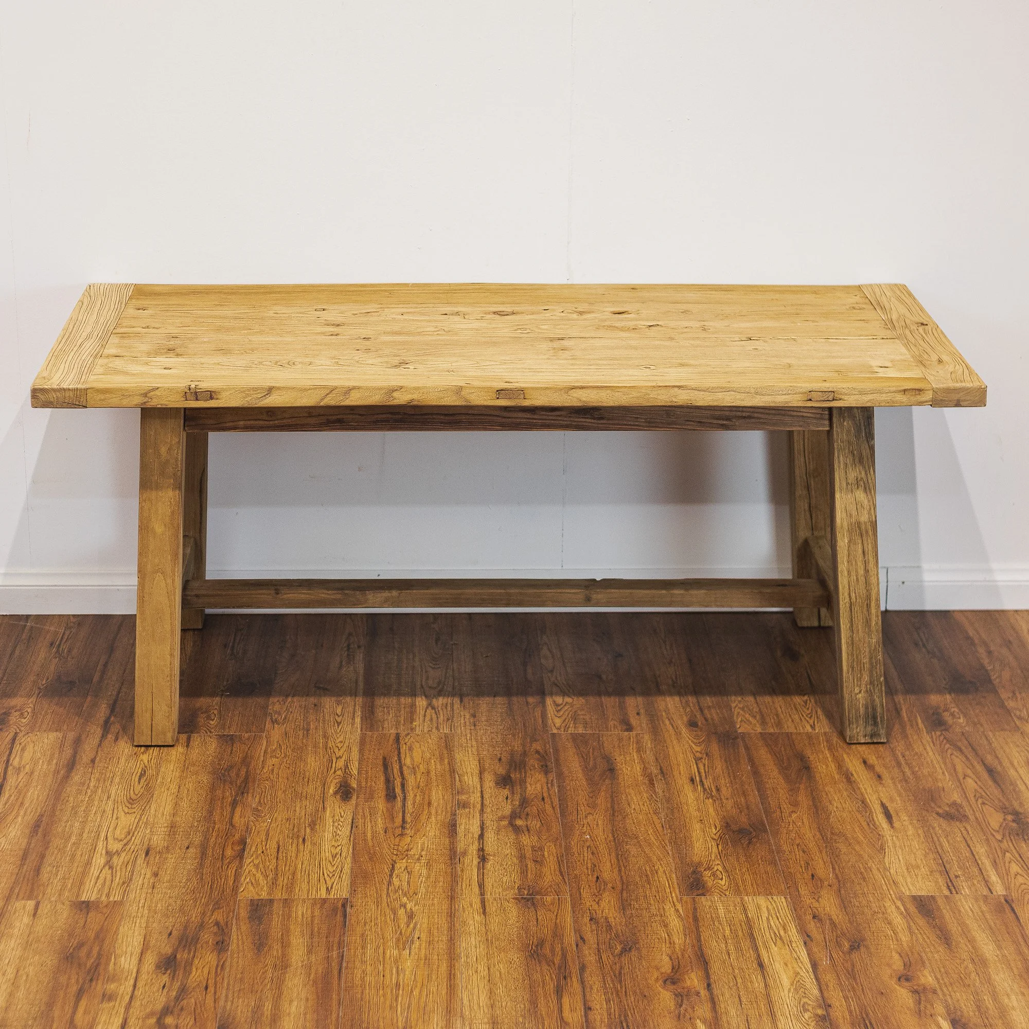 Rustic Reclaimed Elm 6ft Dining Table -3.jpg