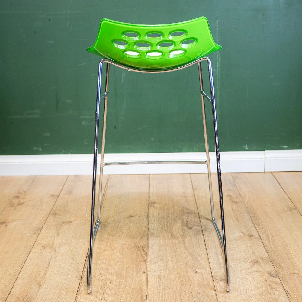 Calligaris Italian 'Jam' 4x Bicolour Bar Stools
