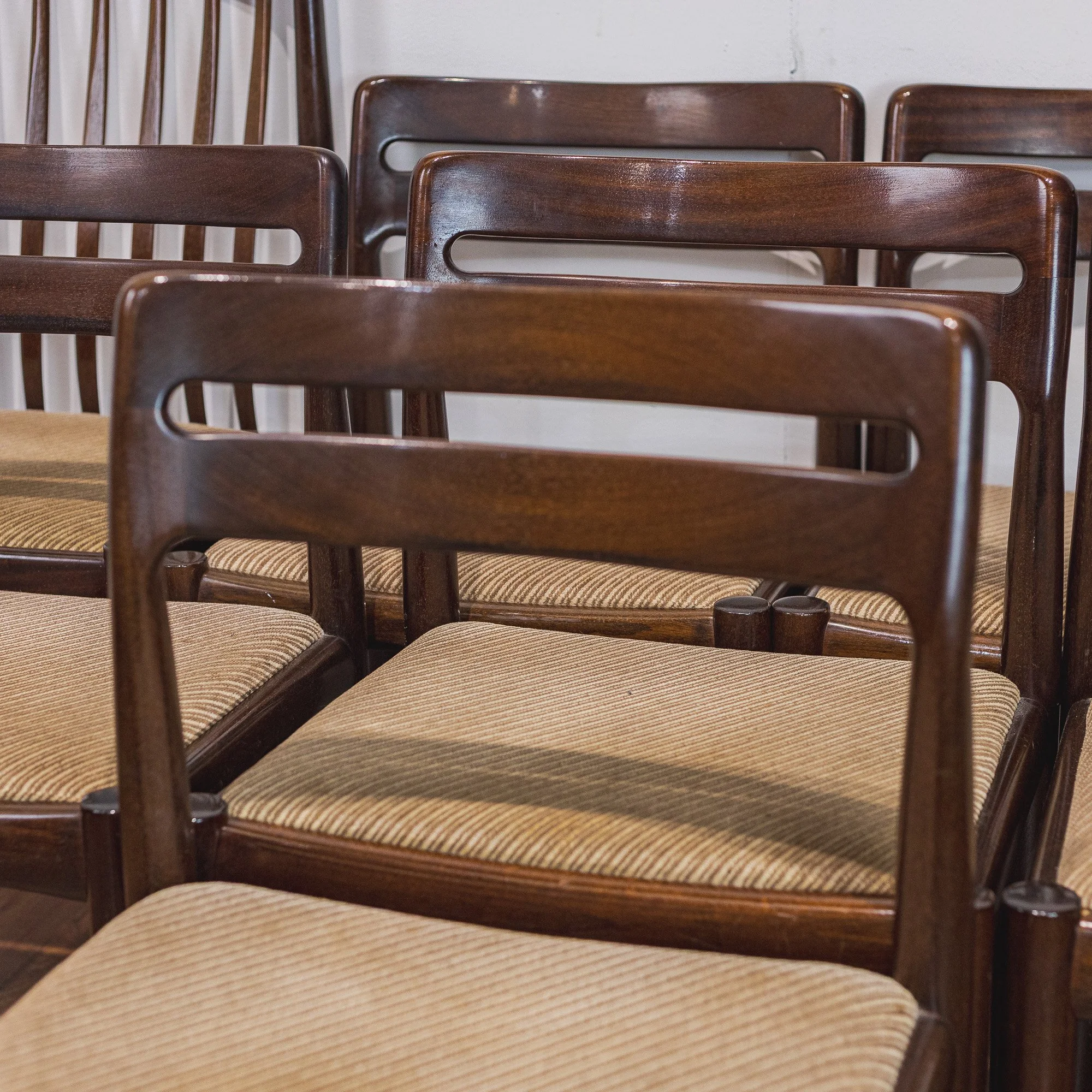 H.W. Klein for Bramin 8x Mahogany Dining Chairs (6+2)-4.jpg