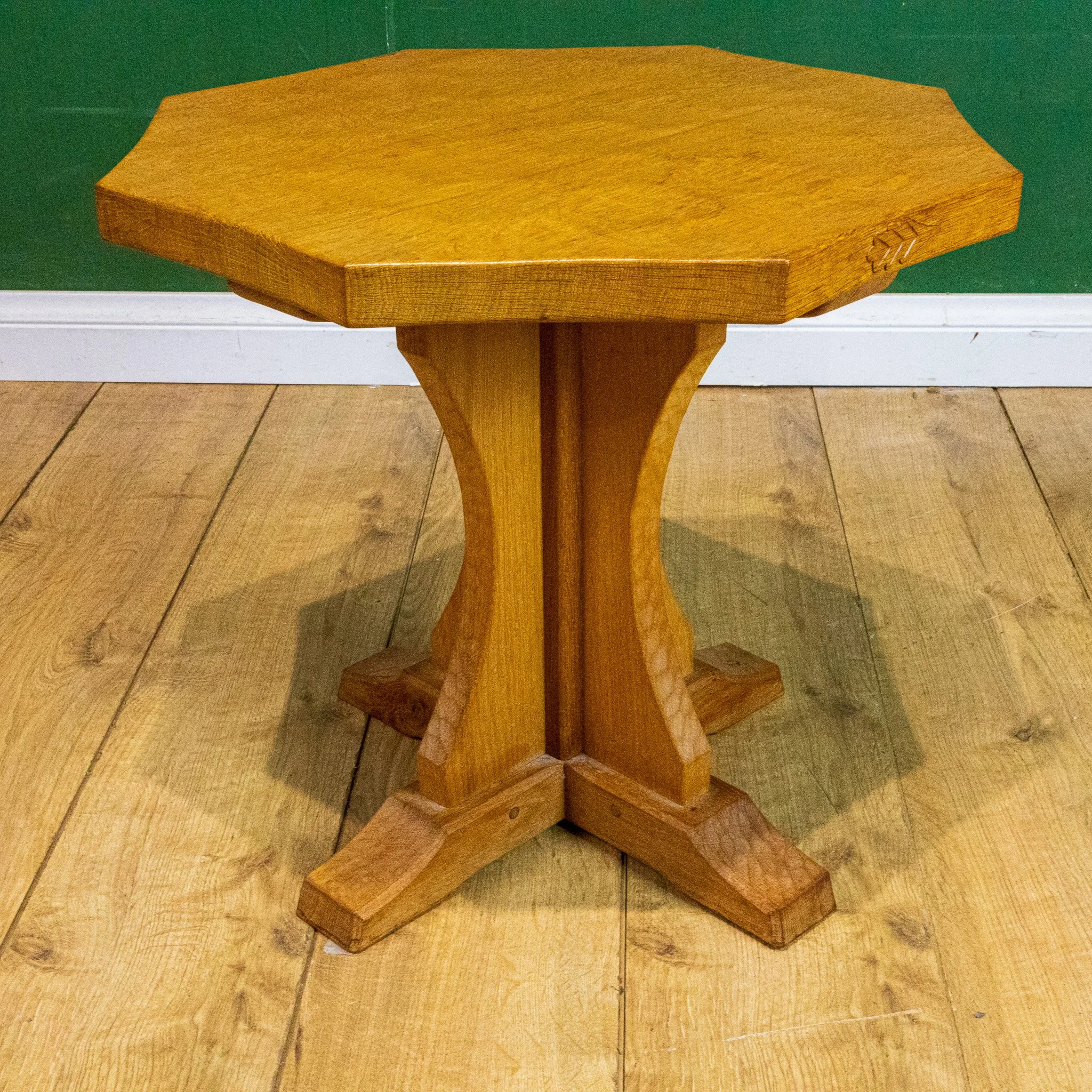 David ‘Oakleafman’ Langstaff Oak Octagonal Coffee Table