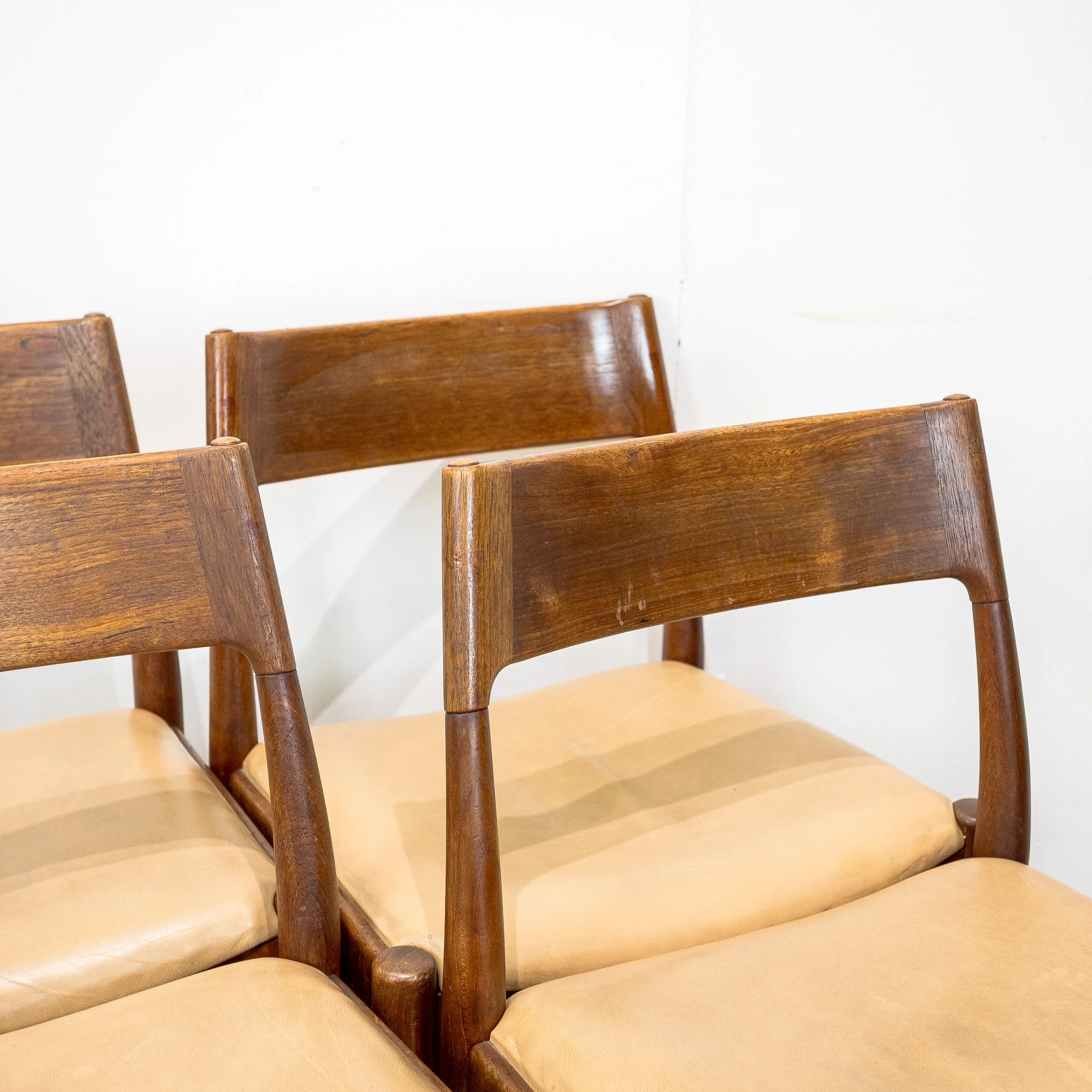 Mogens Kold MK175 Teak Dining Chairs by Arne Hovmand-Olsen – Set of 4
