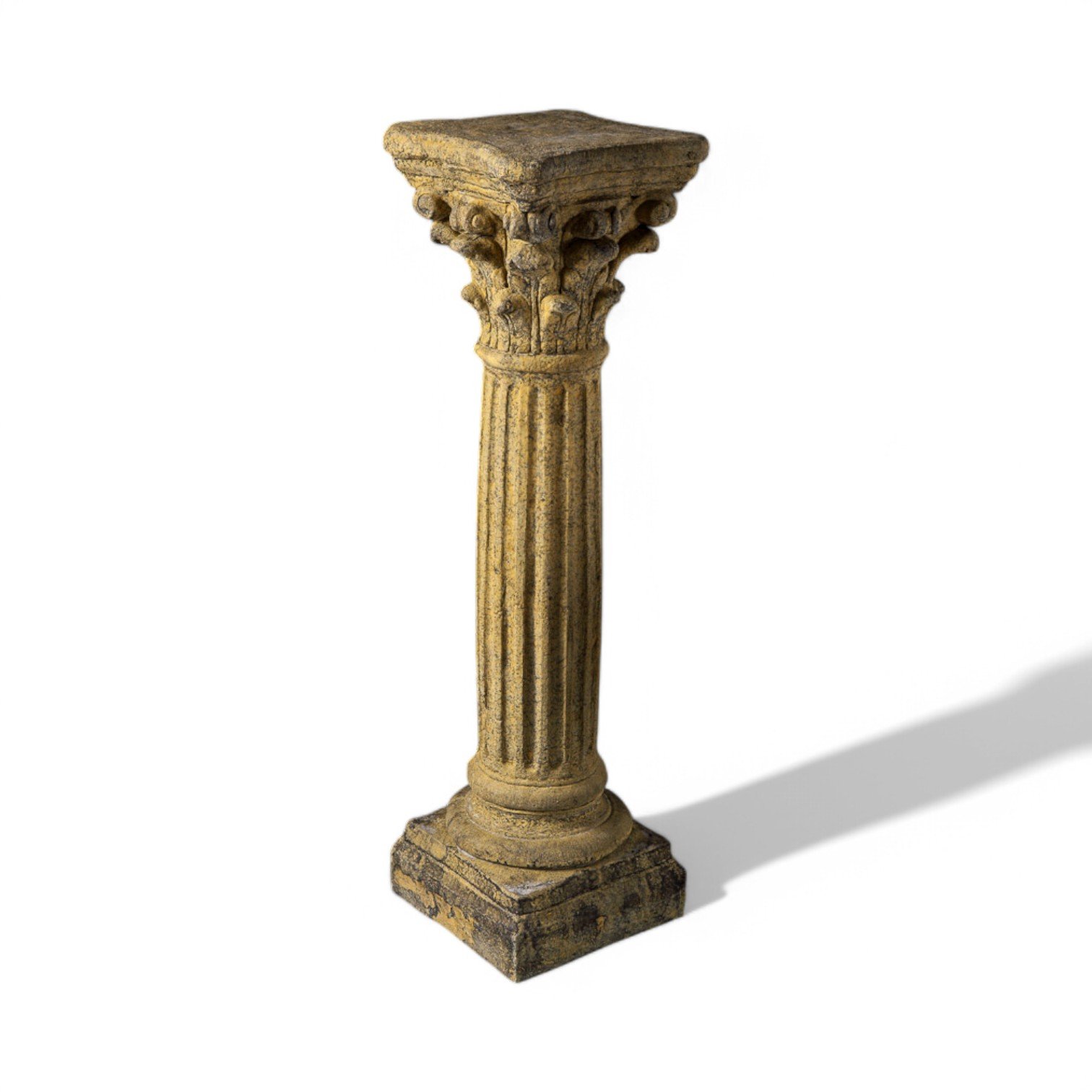 Small English Stone Corinthian Column