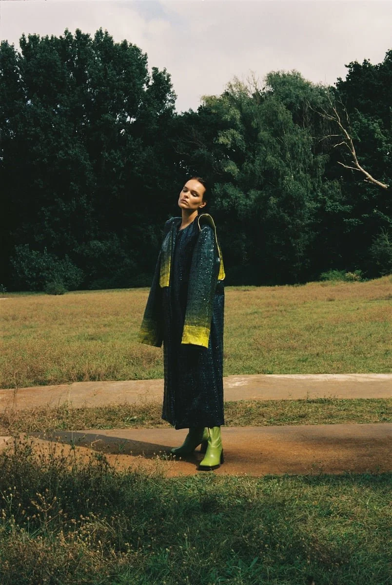 Babet in the Cadillac coat for ENFNTSTERRIBLES 