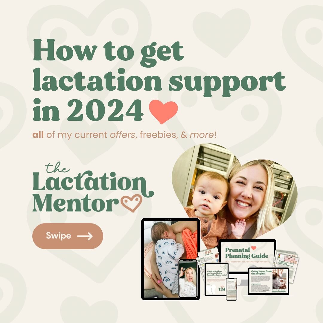 ✨HOW TO GET LACTATION SUPPORT IN 2024 ✨😍😍

I have a few EXCITING things going on at the same time right now!! This is a little ✨choose your own adventure✨ situation, with one, two, or all of these options 👇🏻👇🏻

1️⃣ Grab my free digital download