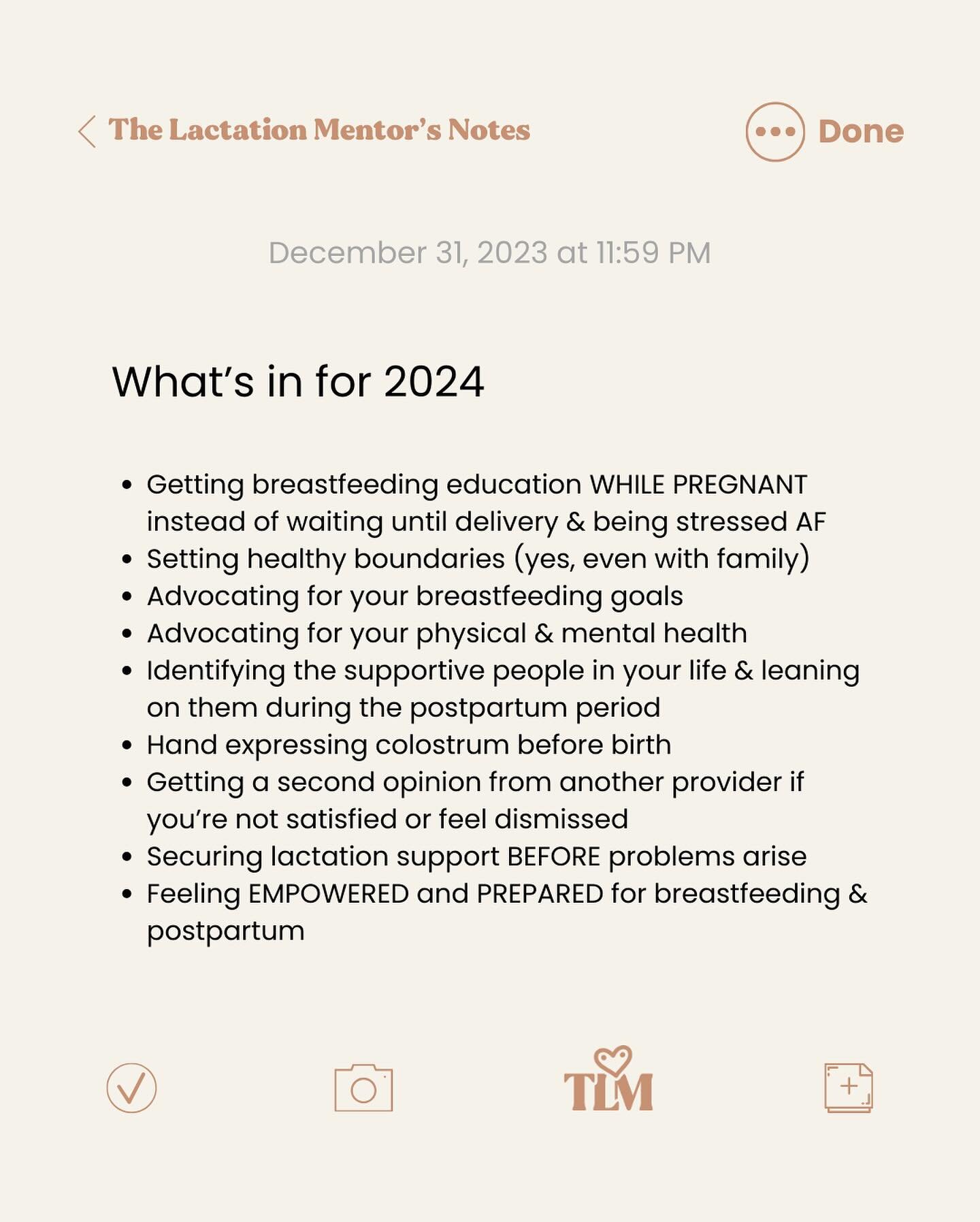 What did I miss?? Anything else you would add? 🥹🫶🏼

____________________________

#lactationsupport #nye #newyearsresolution ##newyearnewme #newbaby #breastfeeding #mentalhealth #boundaries #thisispostpartum