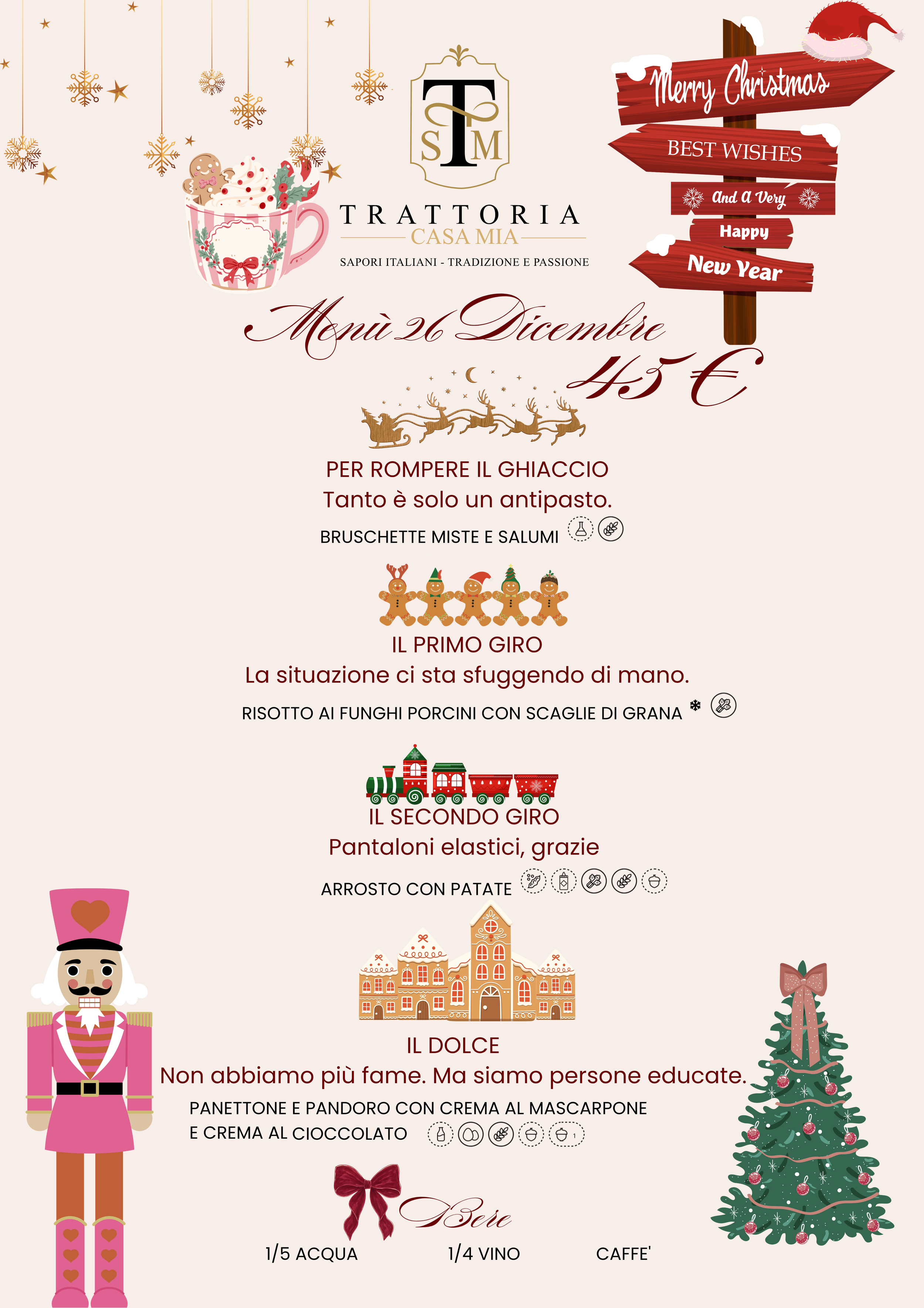 natale trattoria casa mia