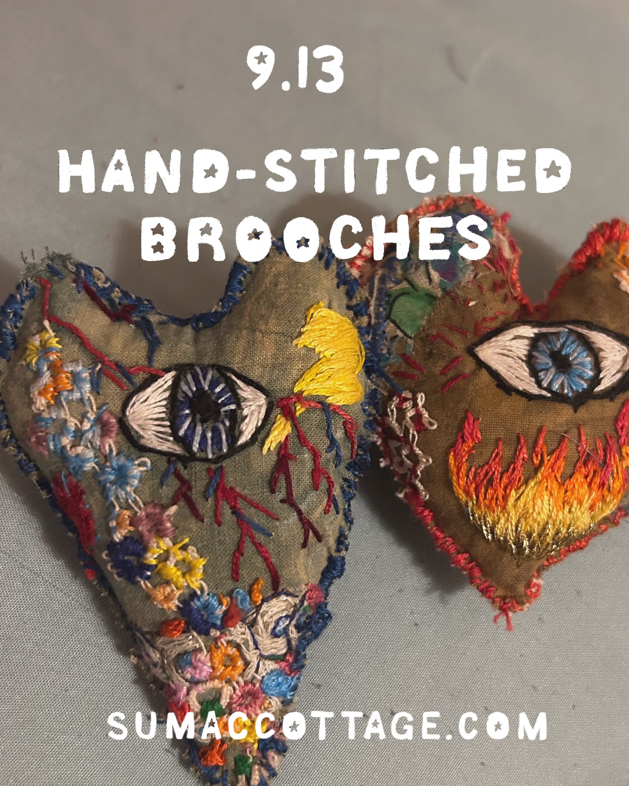 Hand-Stitched Brooches with Loretta Lynn
