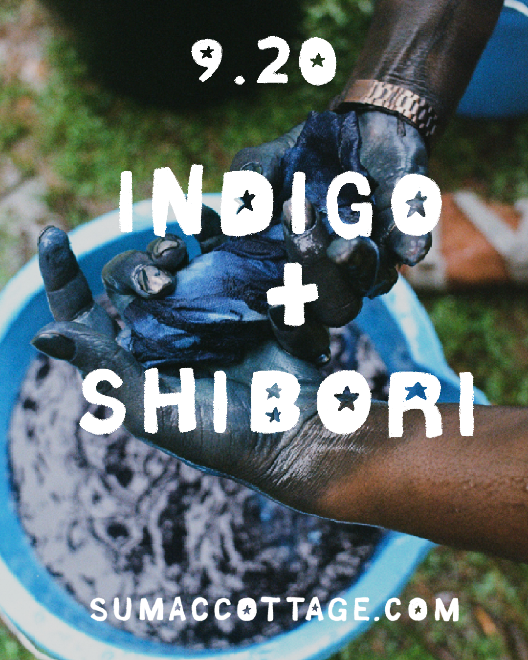 Indigo + Shibori with Aaron Sanders Head