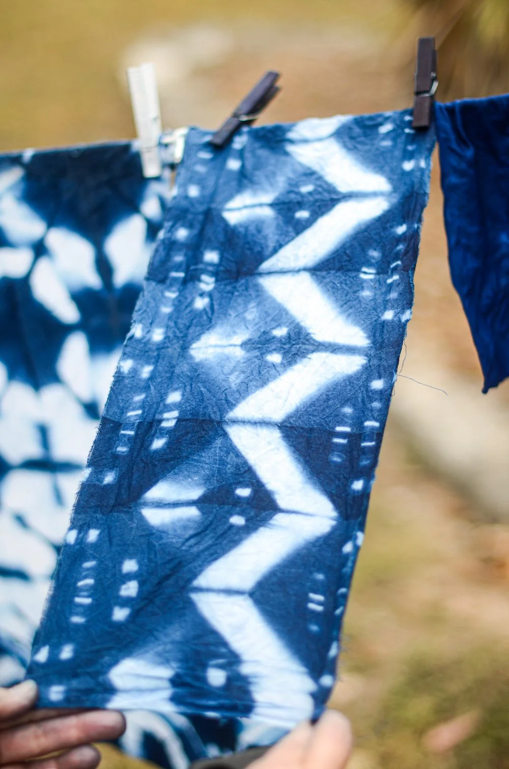Exploring Indigo + Shibori with Aaron Sanders Head