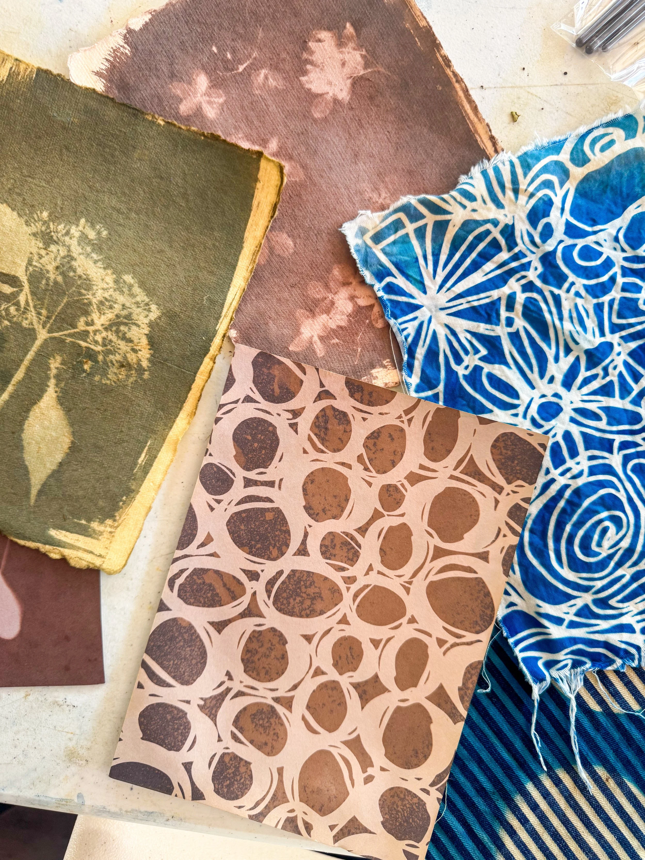 Exploring Cyanotypes with Aaron Sanders Head