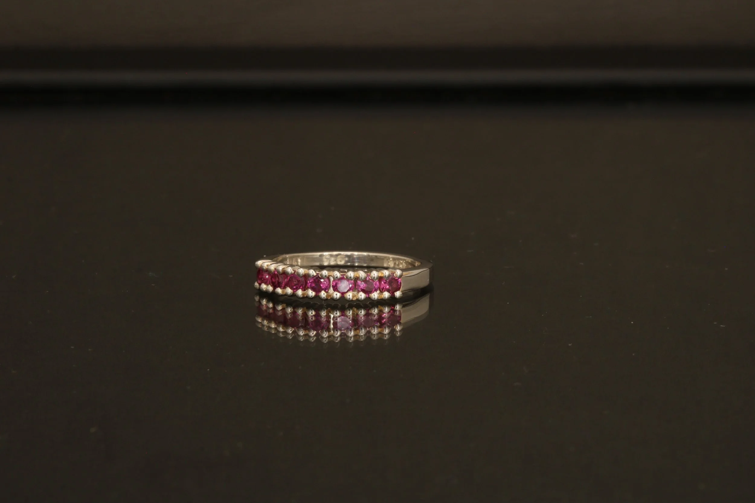 Rhodolite Garnet Ring