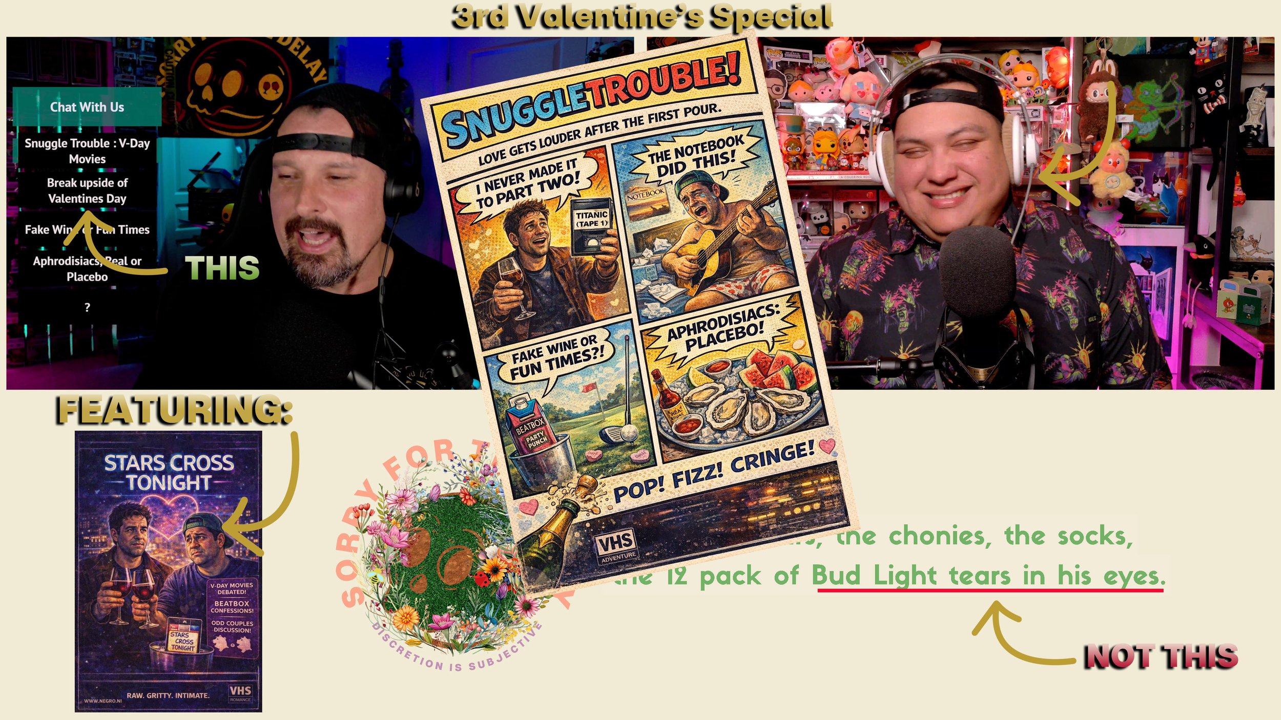 Sorry For The Delay | EP.120 | Wine Facts, V-Day Movies &amp; Breakup Upsides