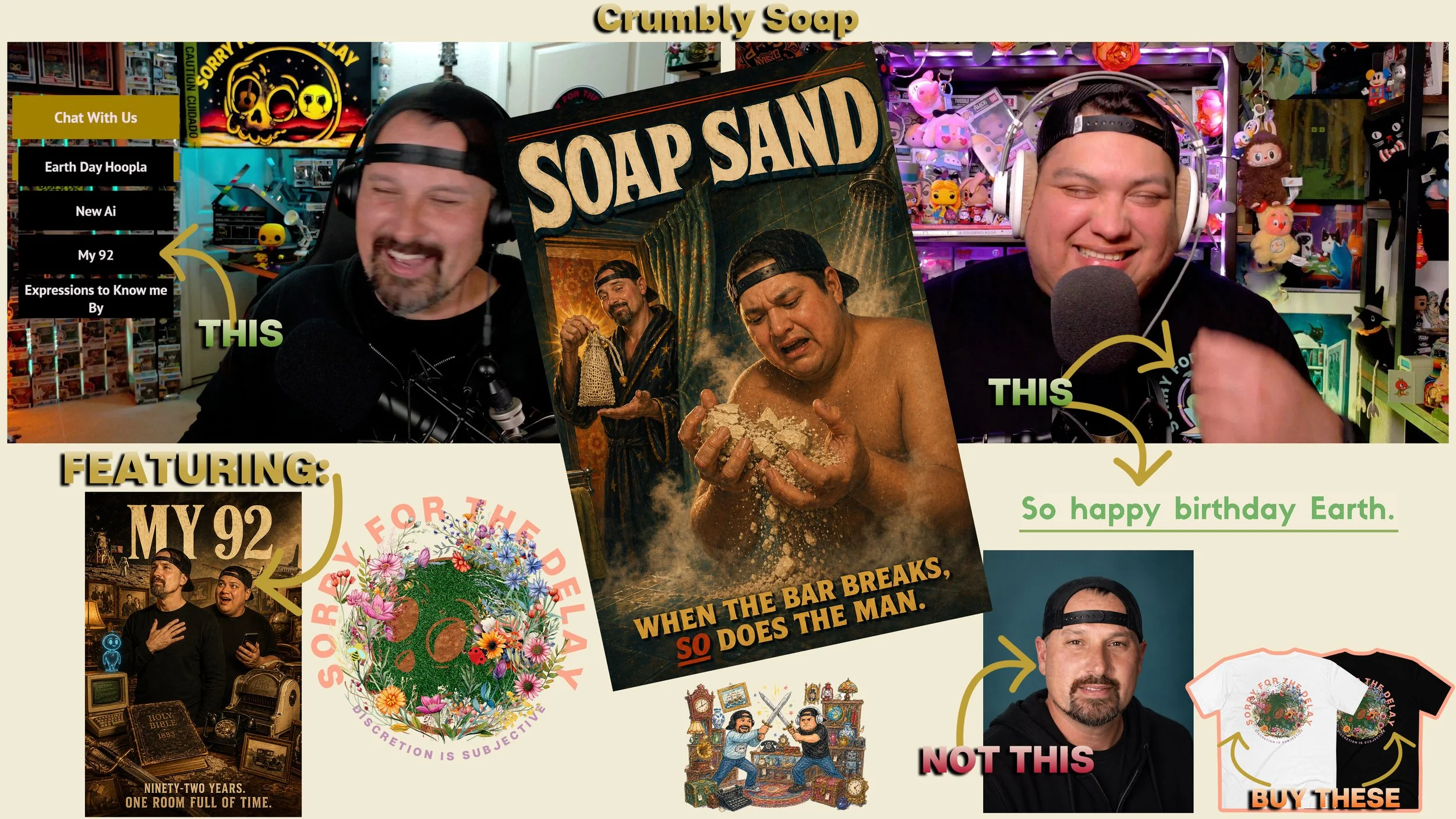 Sorry For The Delay | EP.131 | Crumbly Soap, New AI &amp; Cool Beans