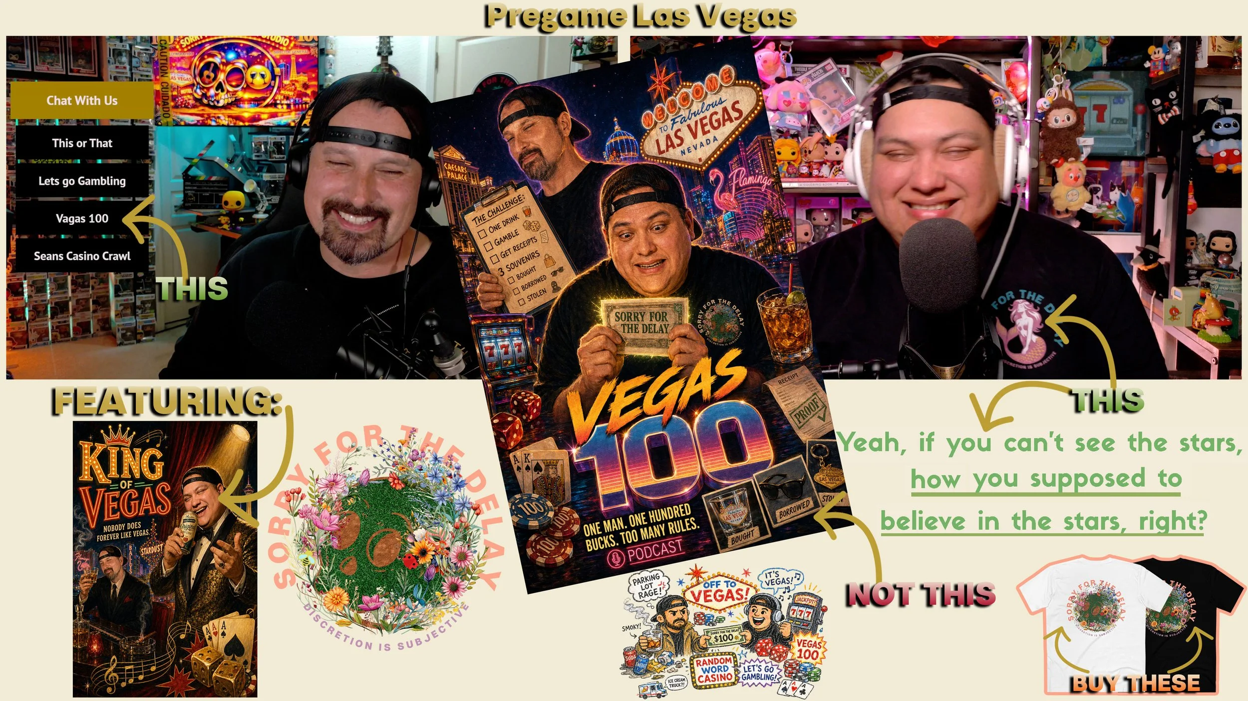 Sorry For The Delay | EP.133 | Vegas 100, Spring Kong &amp; Casino Crawl
