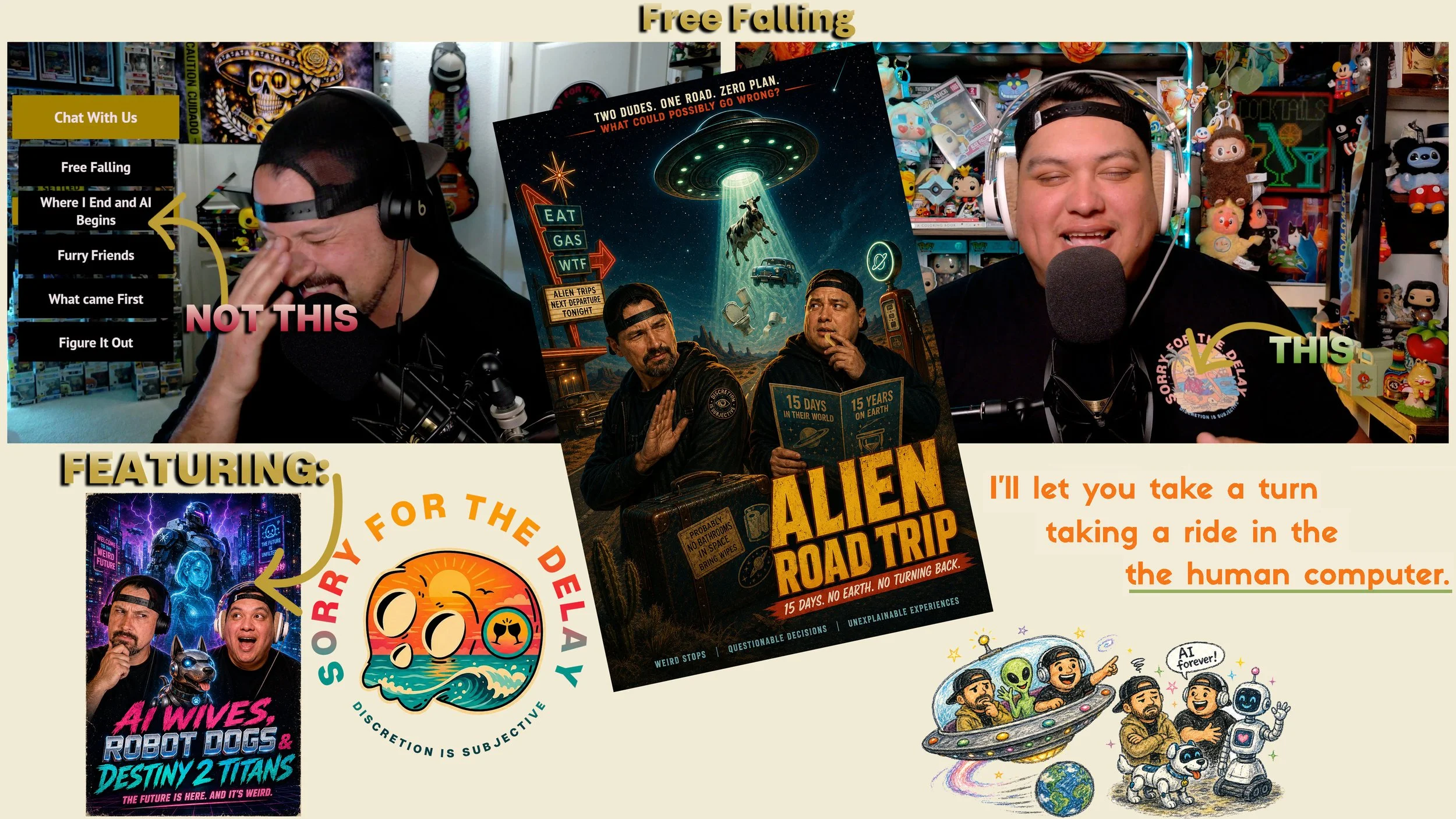 Sorry For The Delay | EP.138 | Morning Whiskey, AI Wives &amp; Titan Mode