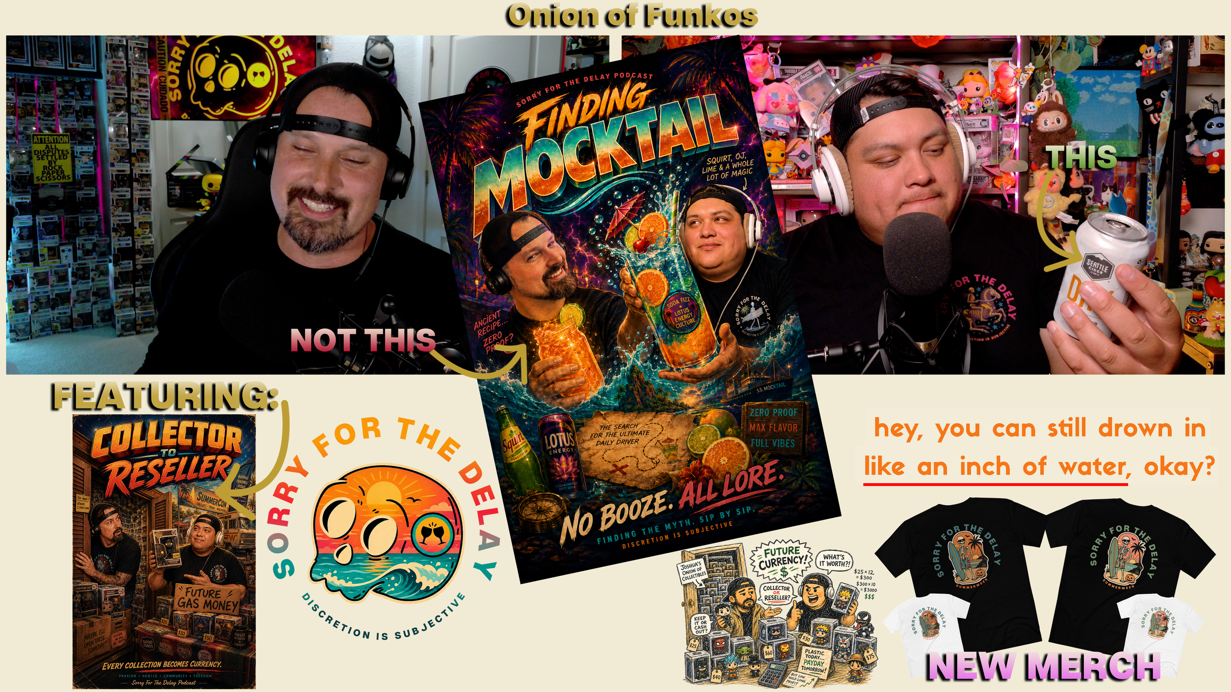 Sorry For The Delay | EP.140 | Funko Layers, Summer Storm &amp; House Frogs