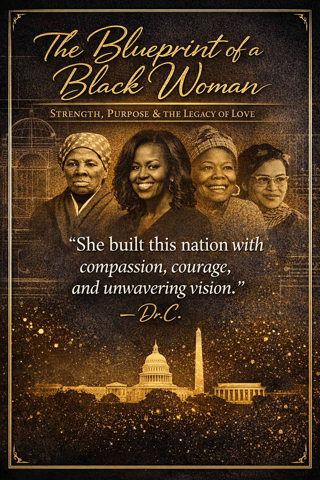 THE BLUE PRINT OF A BLACK WOMAN
