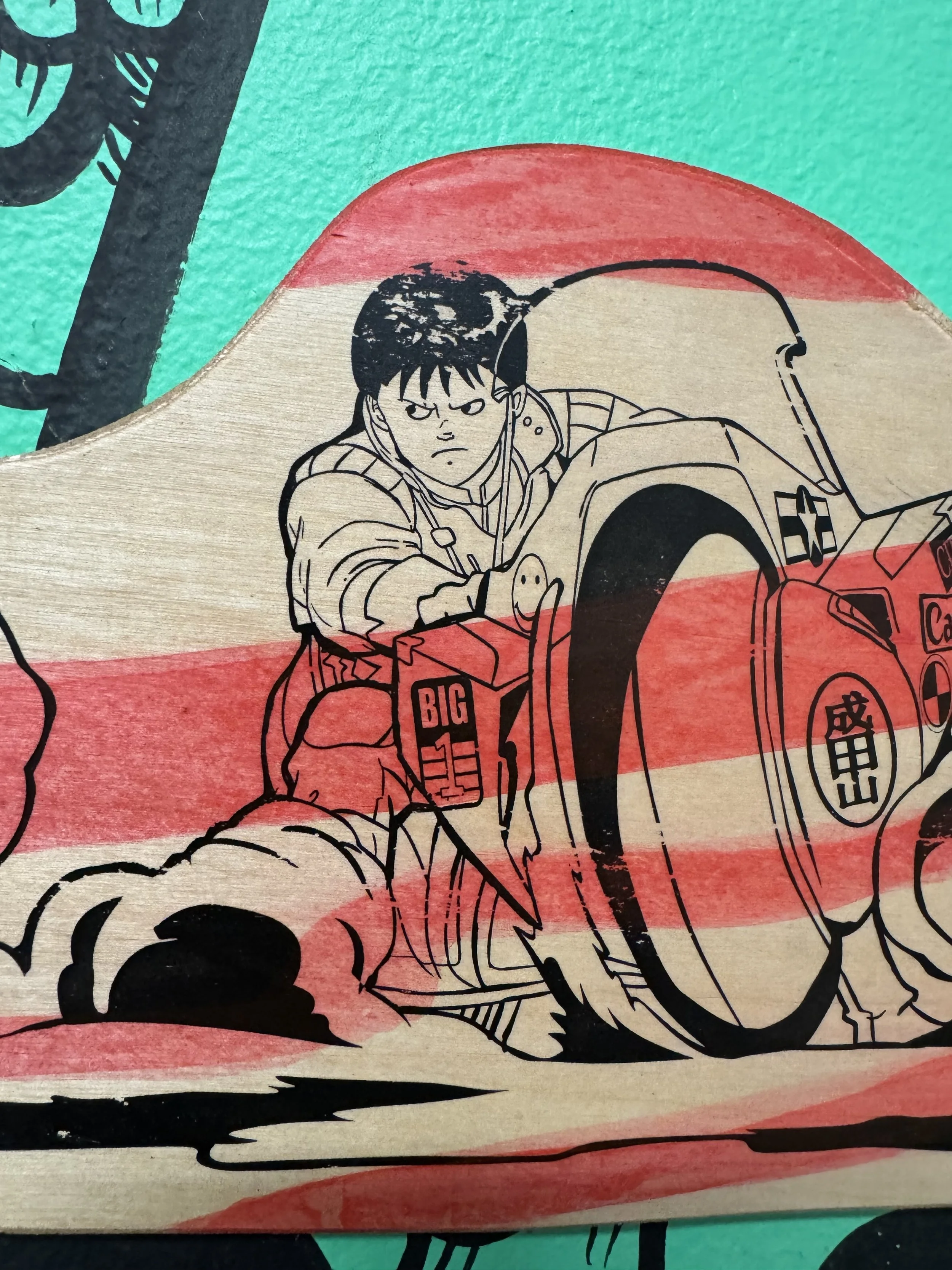 Tetsuo small art Polycrylic Reproduction