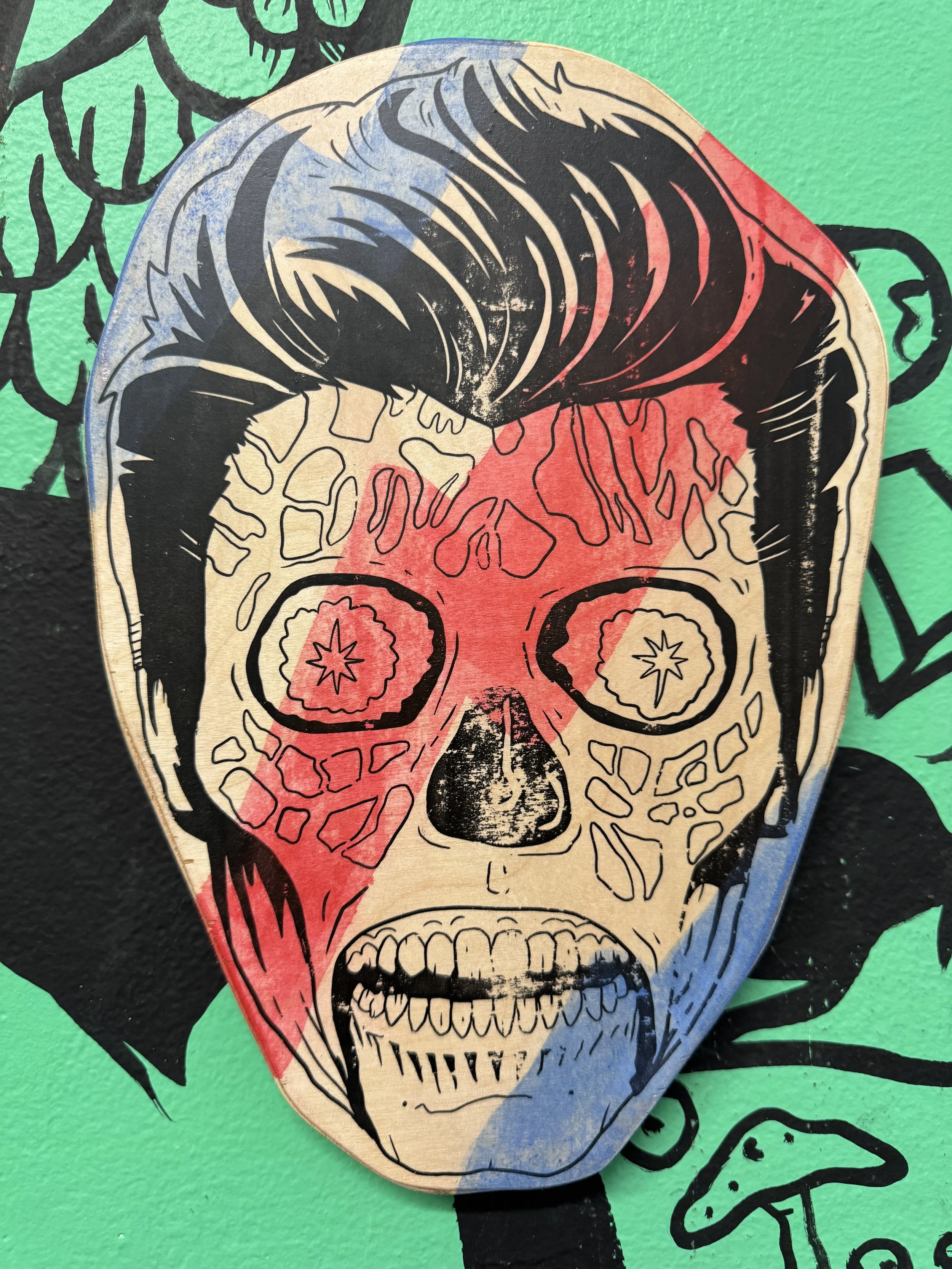 They Live (four) small art Polycrylic reproduction