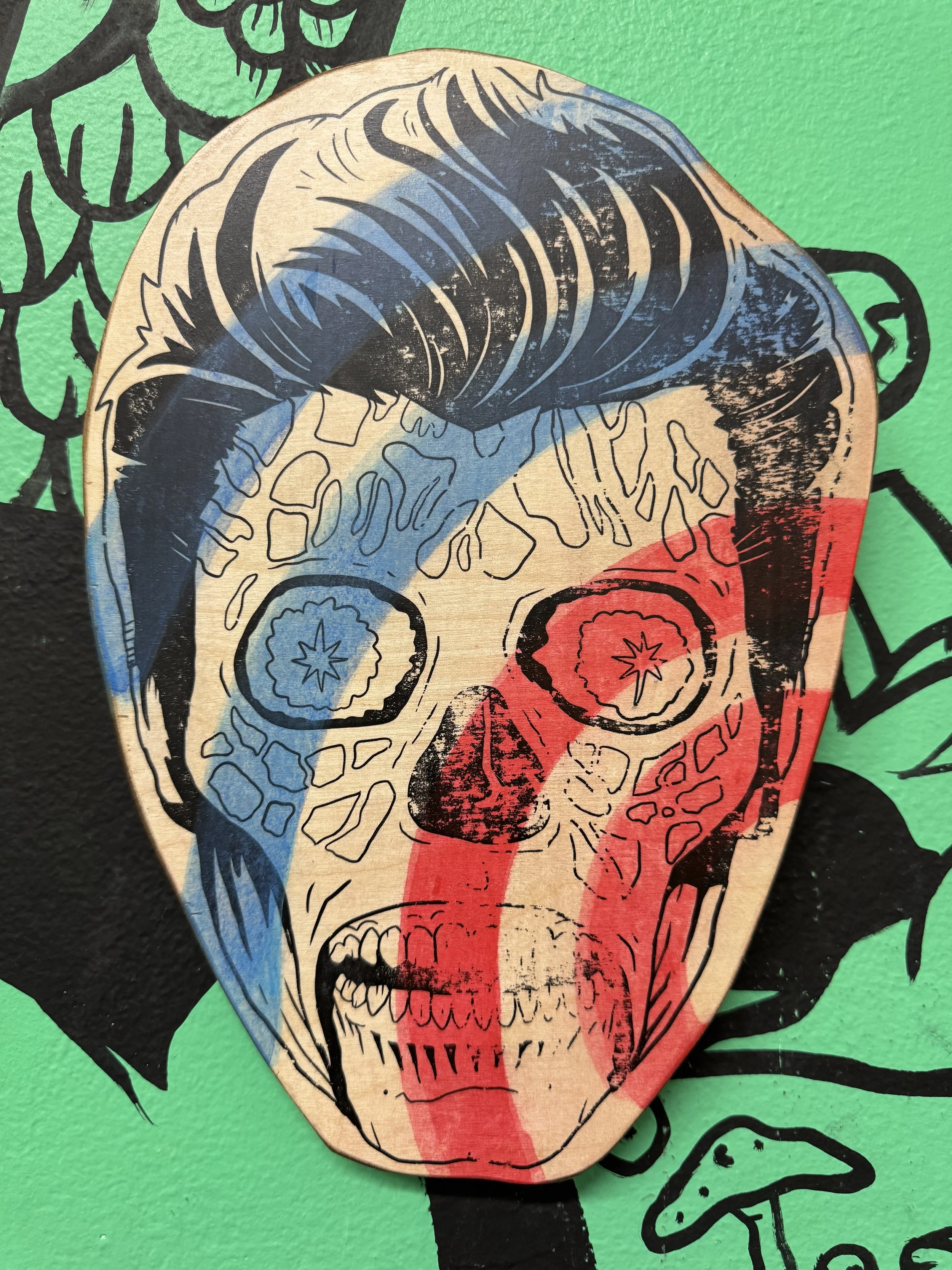 They Live (two) small art Polycrylic reproduction