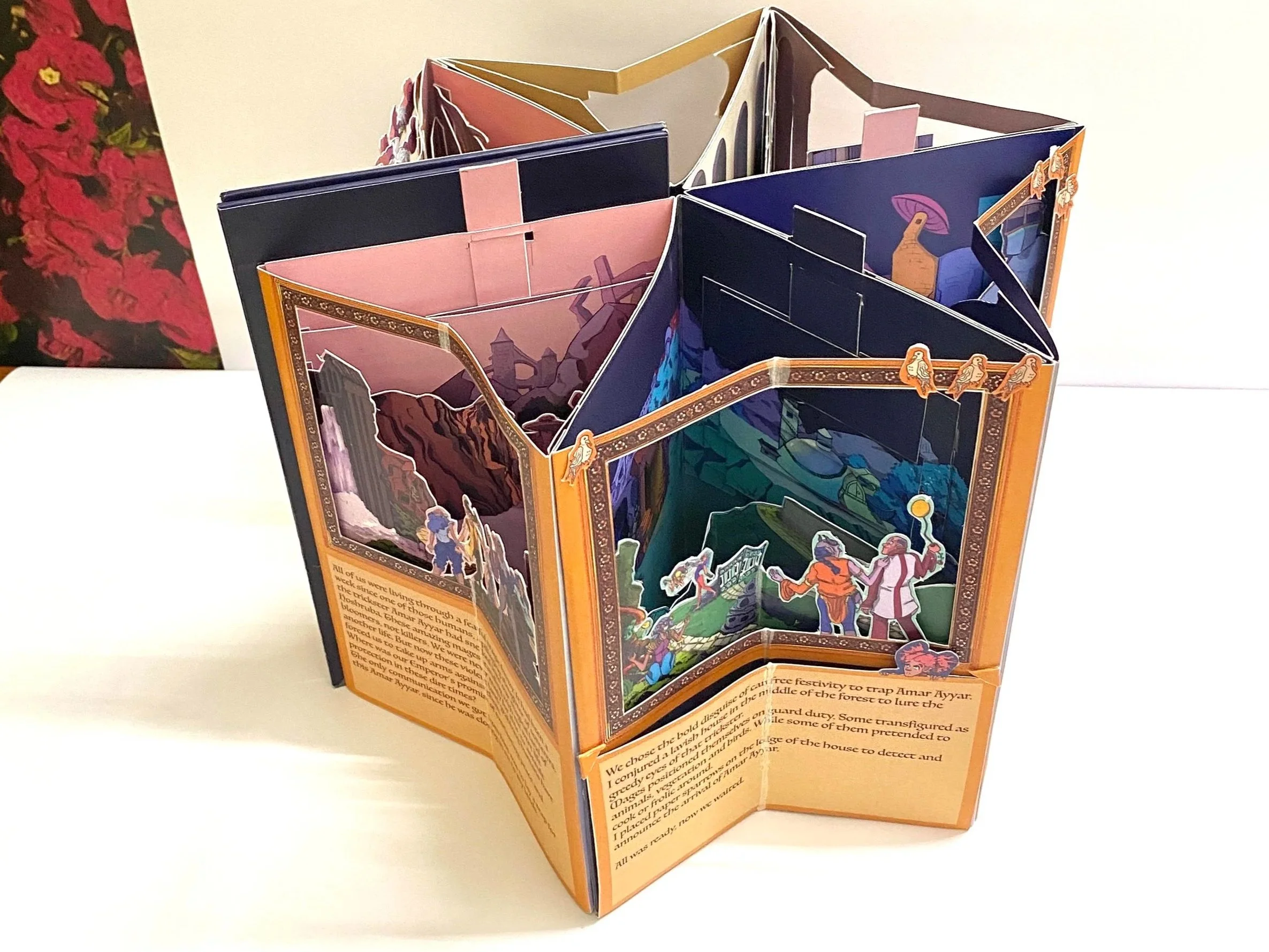 True Faith - Carousal Pop Up Book