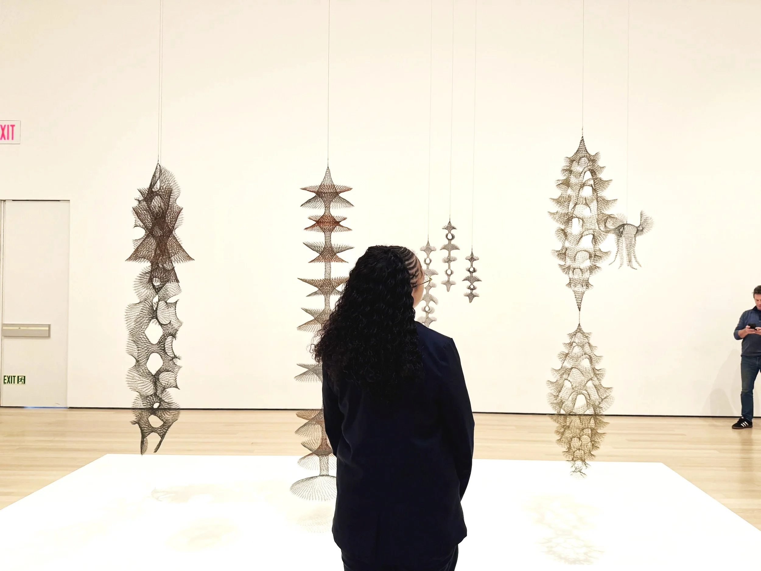 Organised a trip to the MoMa during our Bauhaus unit to see Ruth Asawa's works