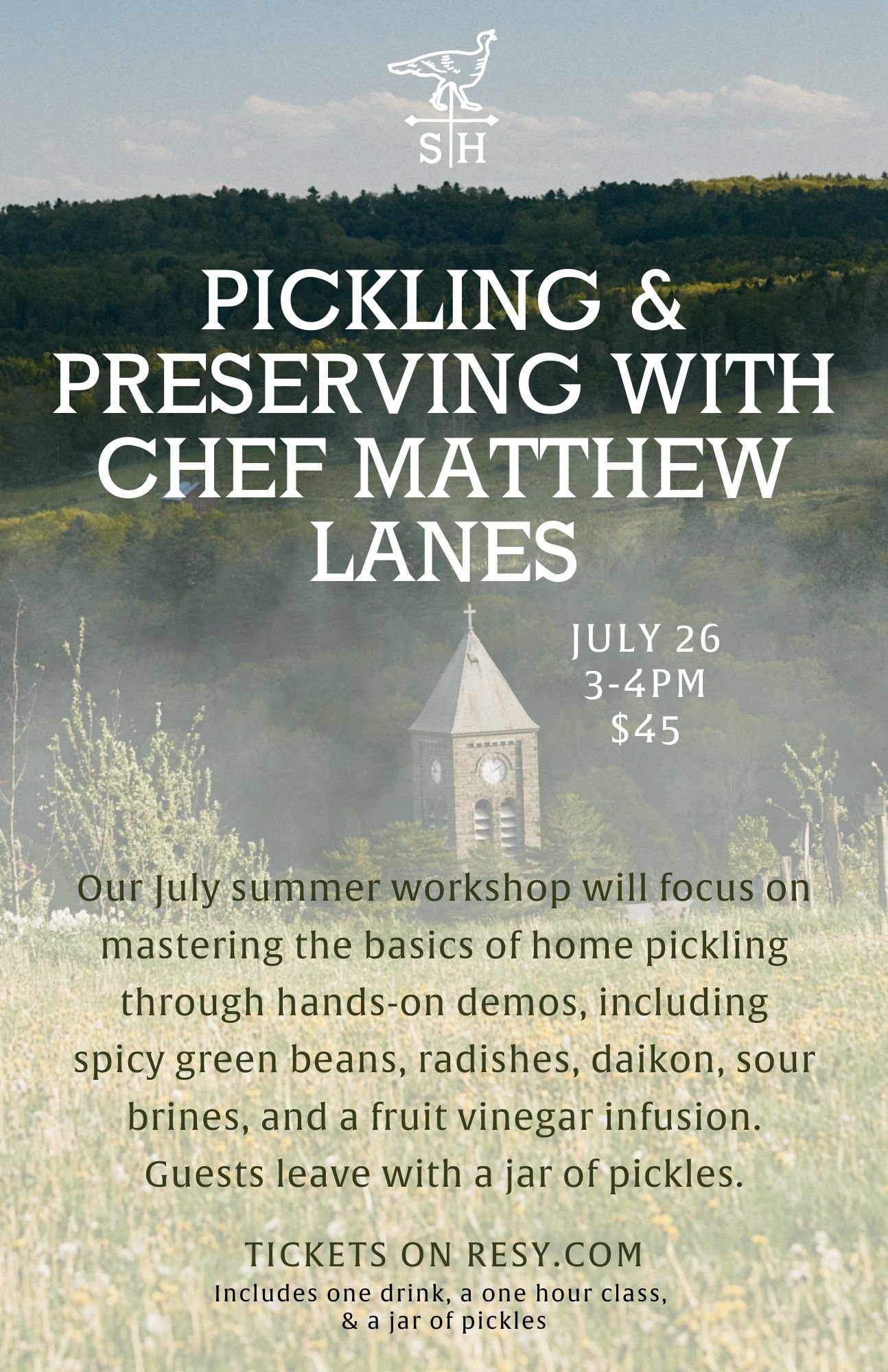 Pickling & Preserving with Chef Matthew Lanes