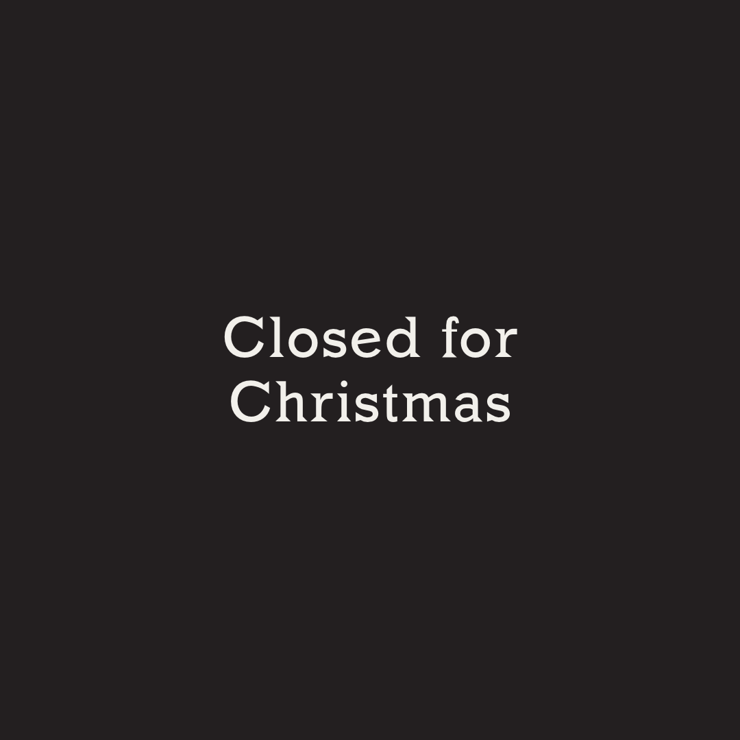 Closed for Christmas