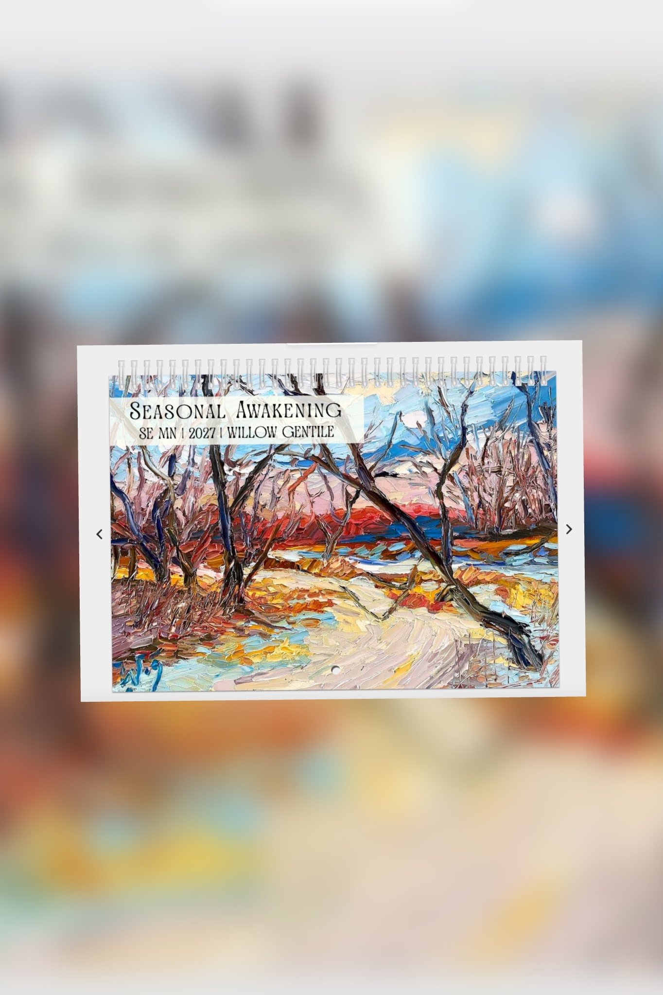 2027 CALENDAR - PRE ORDER