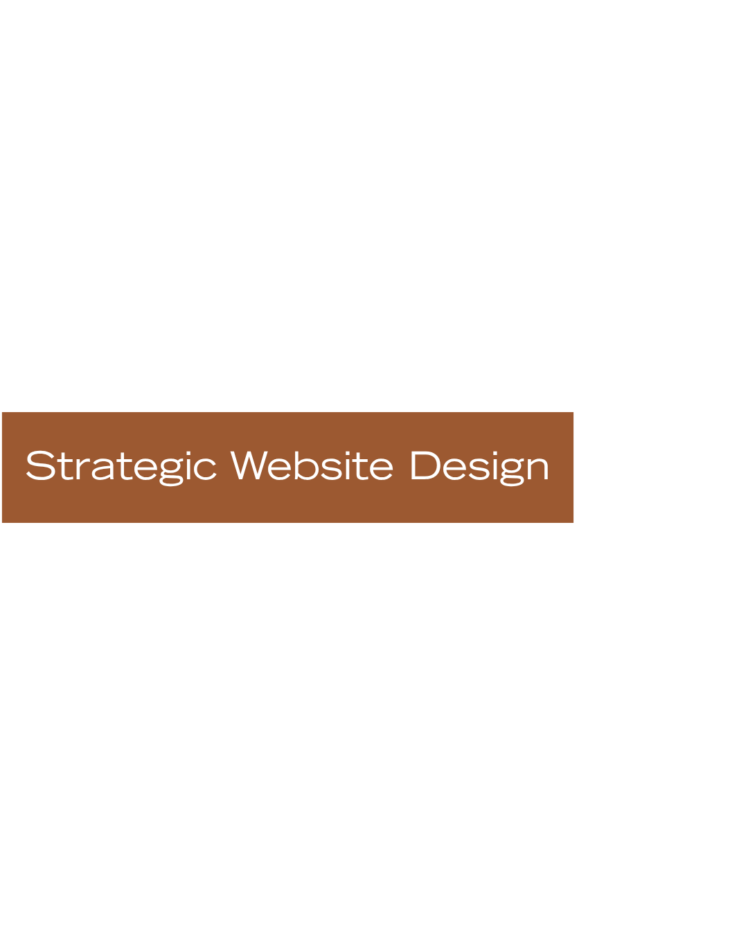 strategic website design