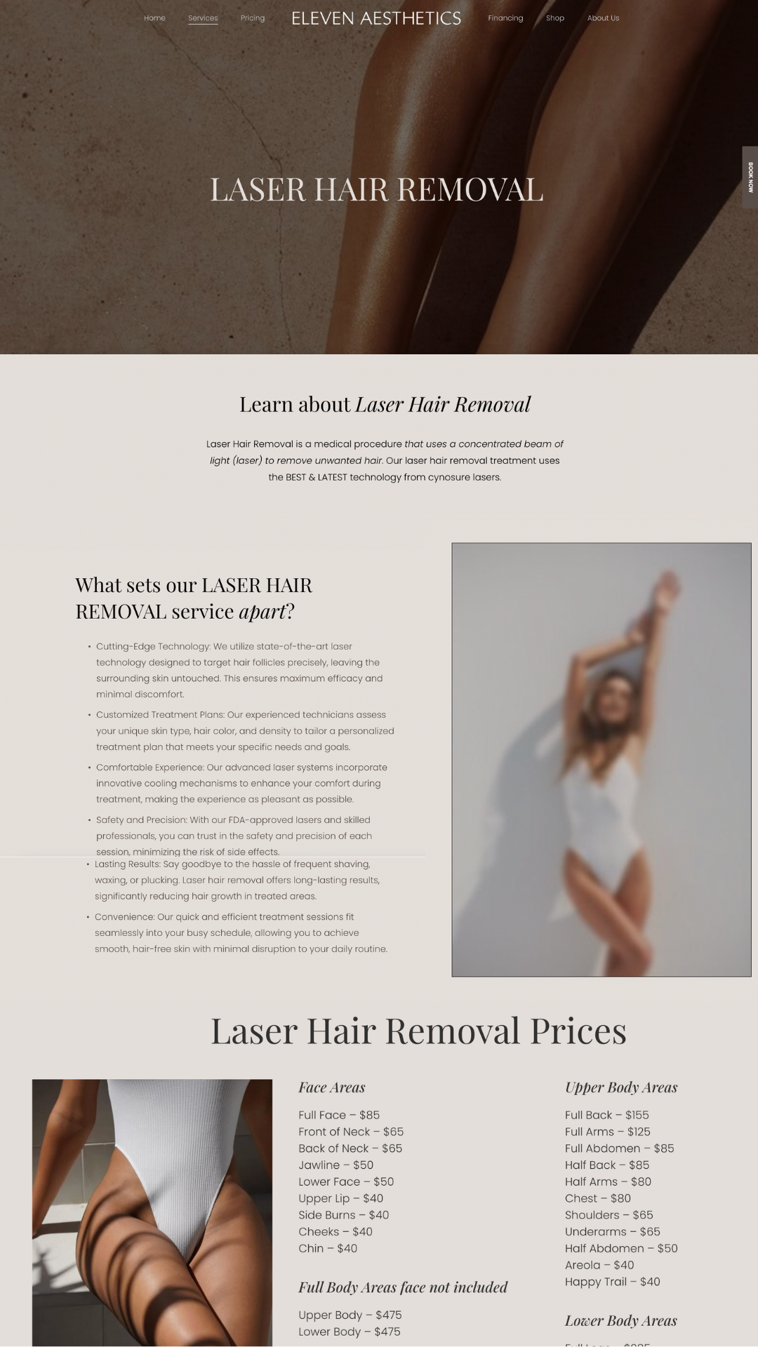 custom website design