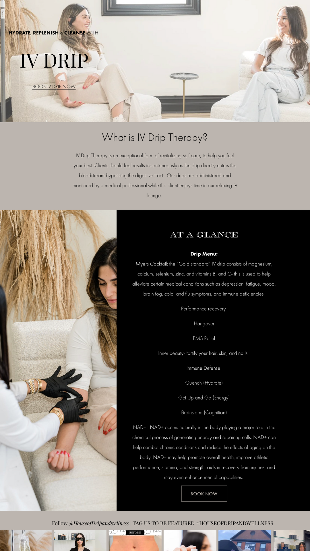 medspa website design