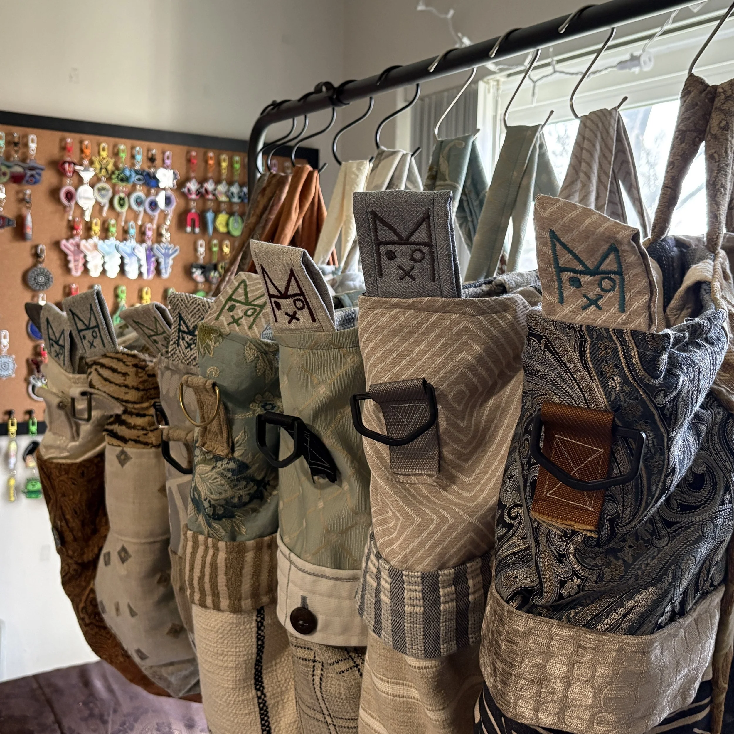 Custom Pattern (Fa)Brick Bag