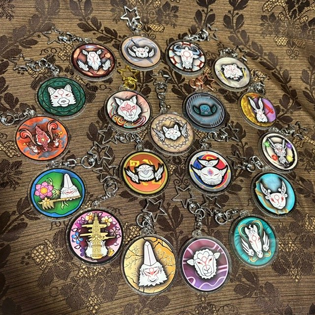 Acrylic Charms - MHD