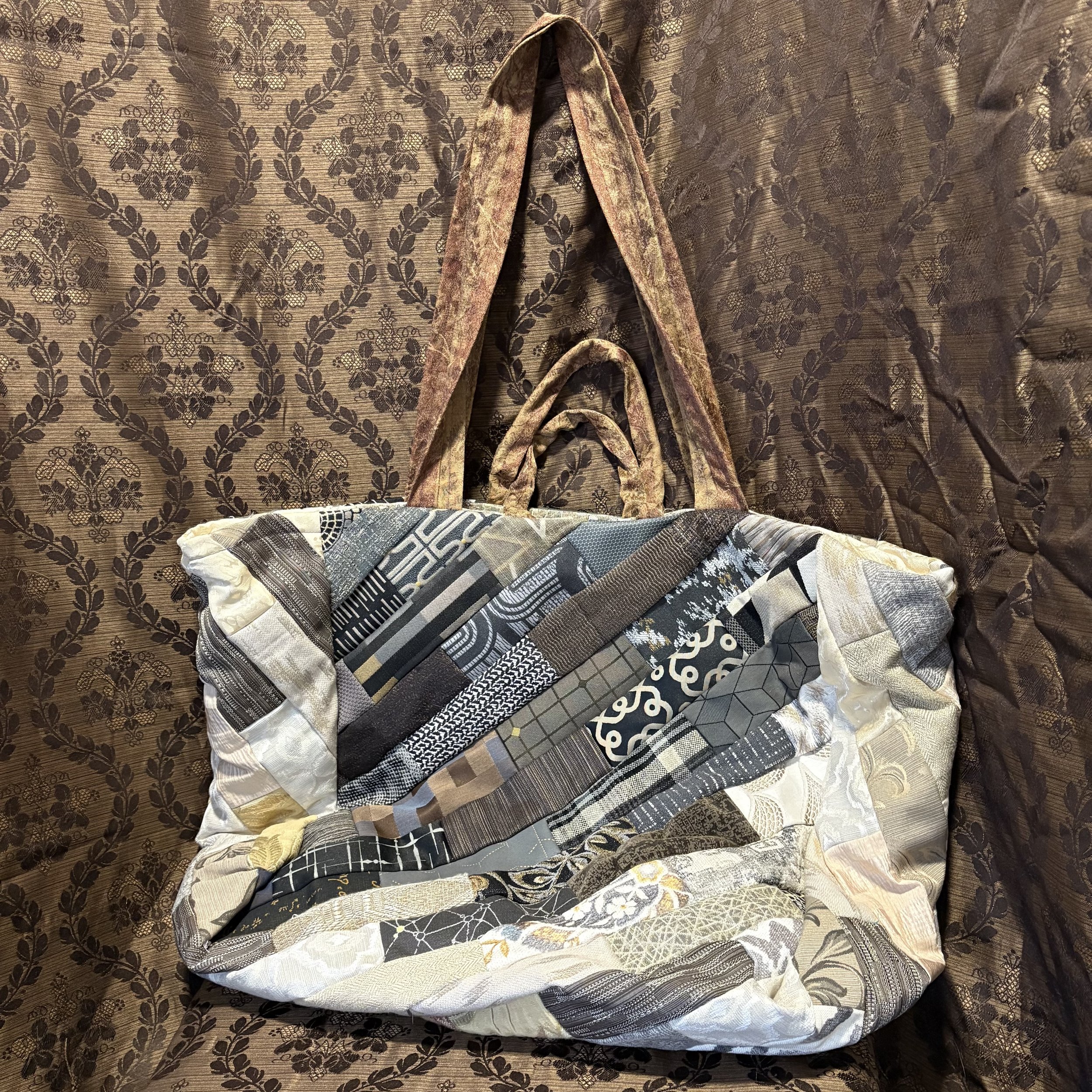 Fa(Brick) Bag Ten- Diagonal Stack Bond Bag