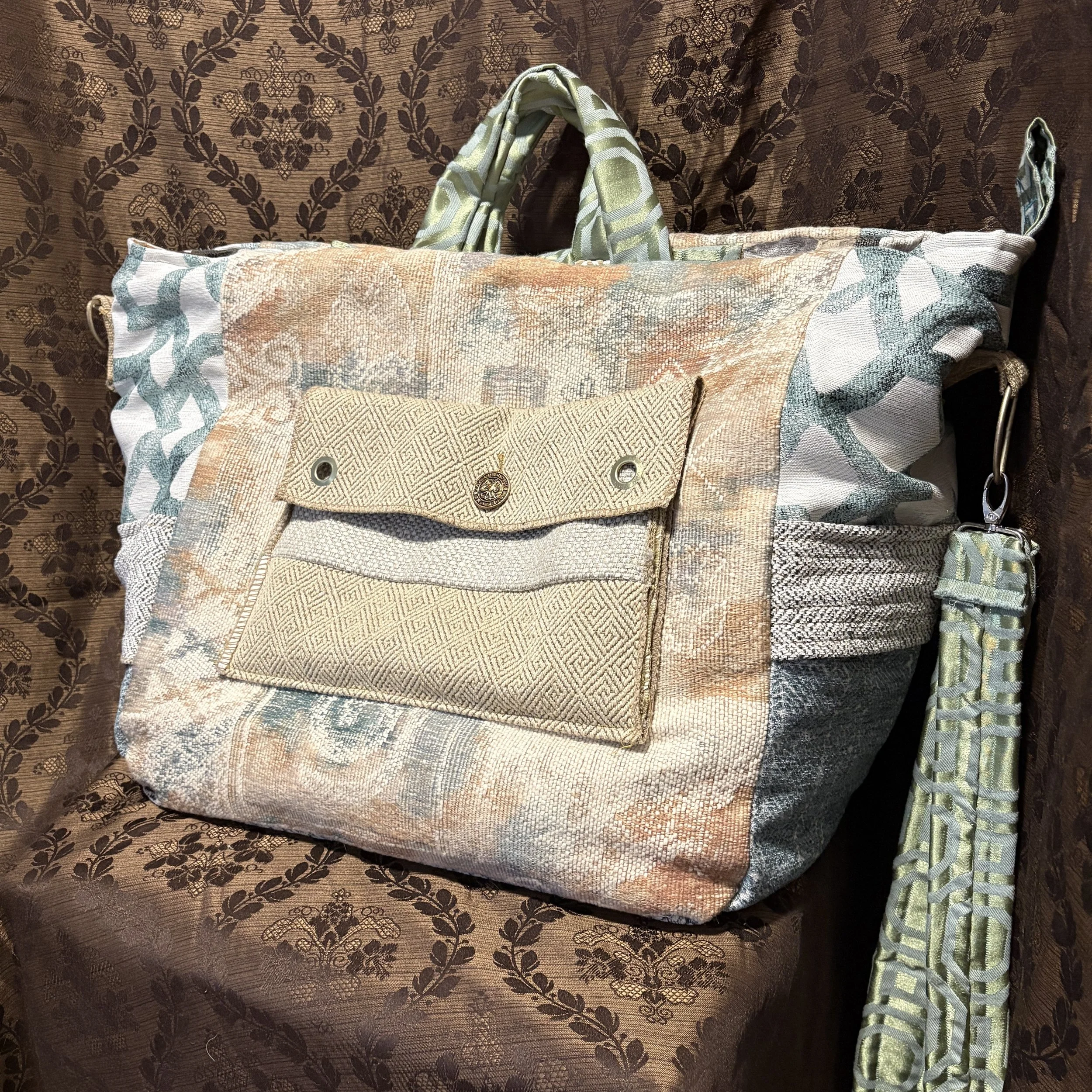 Fa(Brick) Bag Fourteen- Checkerboard Game Night Bag