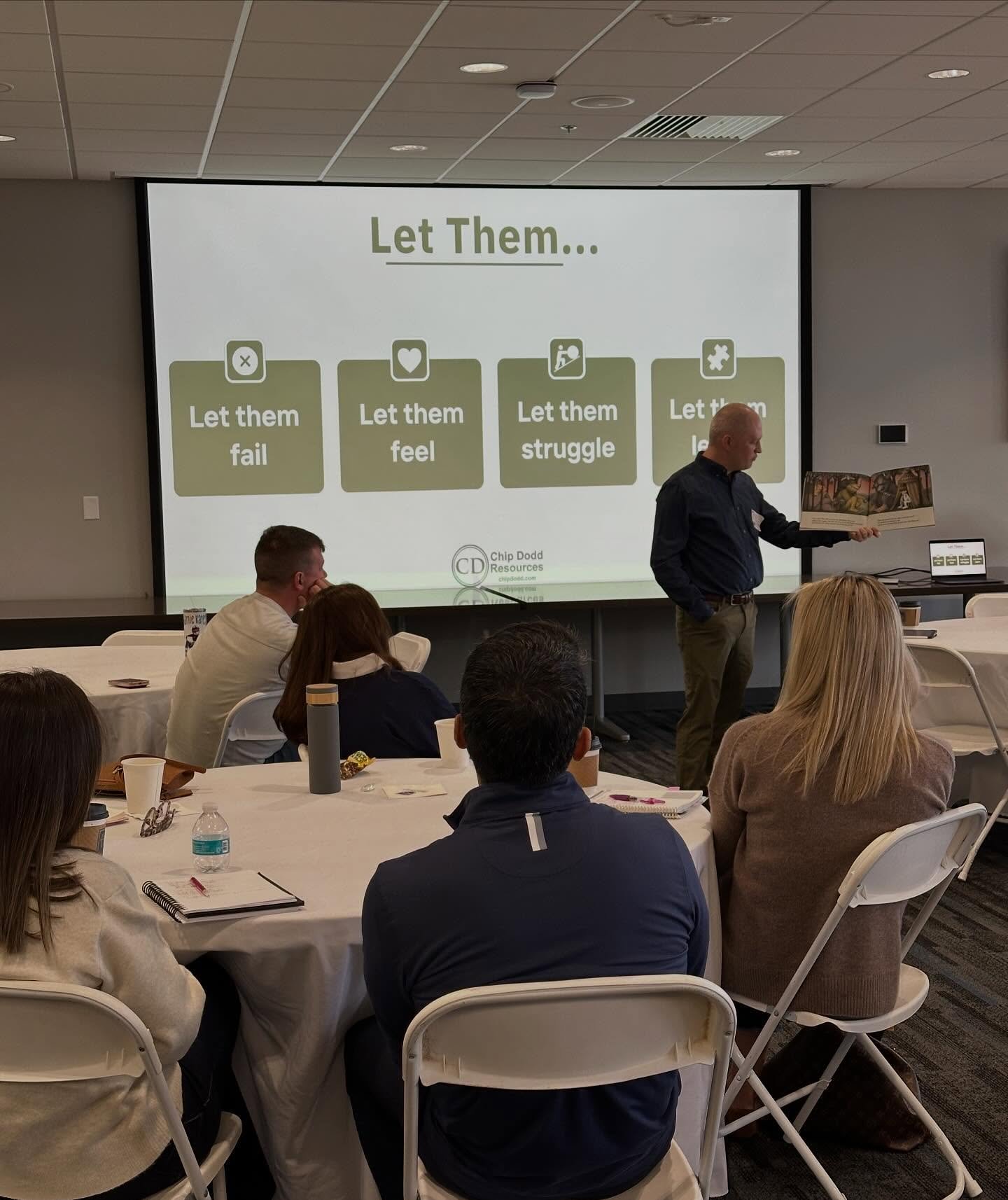 &ldquo;We&rsquo;re made with resiliency to keep facing life. Children are made that way. We have to unlock it in ourselves.&rdquo; 

Thank you @providencechristianacademy for inviting our team to speak today! Alex Courington spoke to a group of paren