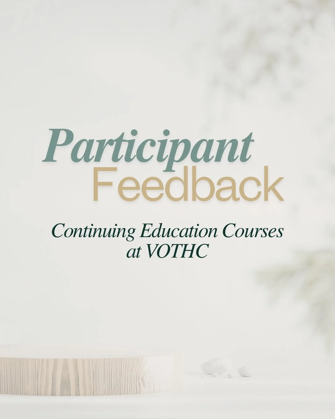 We are beyond grateful for the opportunity to influence so many in a positive way! 

Join us for our next workshop and continuing education course on March 20! Space is still available in person!

Registration and info at the link in our bio. 🌱