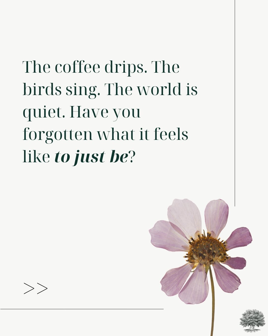 We aren&rsquo;t machines designed for constant output. We are humans designed for connection. 💞 If you feel like you&rsquo;re losing the sound of your own breath in the noise of your responsibilities, this is your sign to take a minute to enjoy some