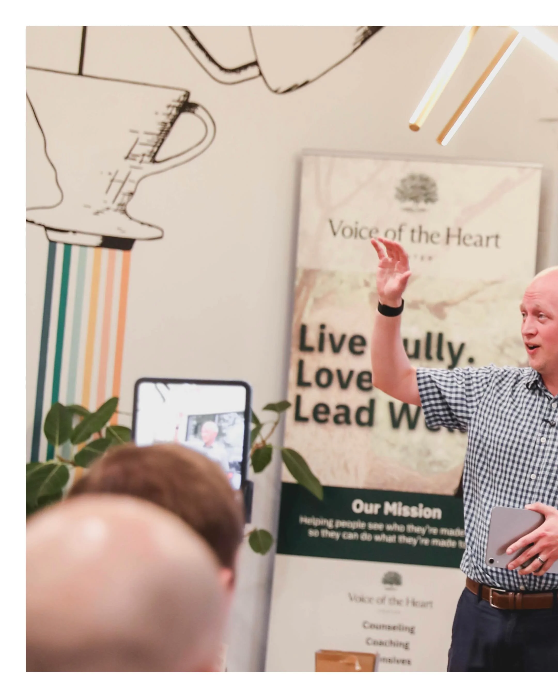 May 21, 2026 | Parenting with Heart Night at Brass Horn Coffee Roasters ☕️

Thank you to everyone who came out and spent the evening with us! Dr. Chip Dodd and Alex a Courington shared a great message with us about reconnecting to our passion for our