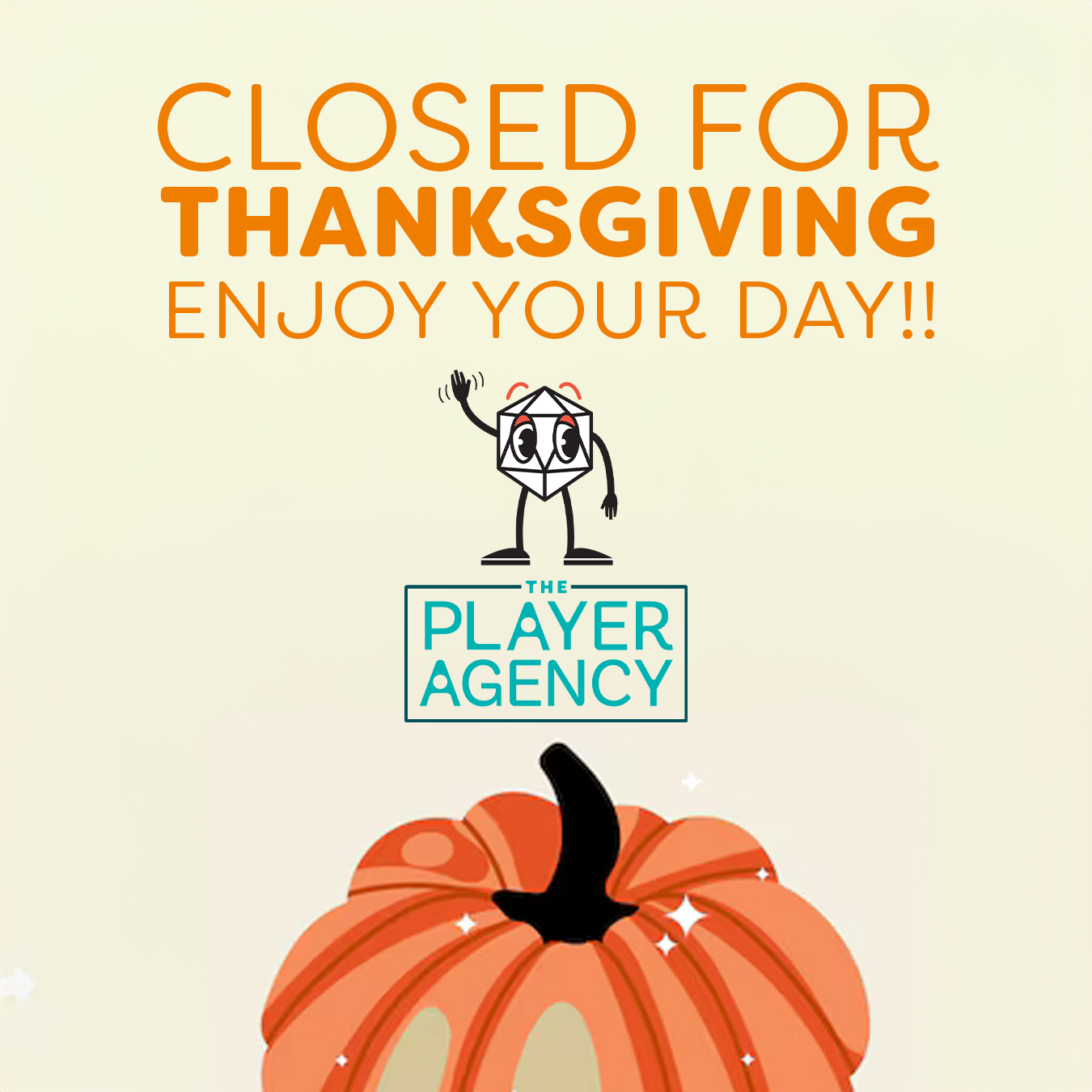 Closed for Thanksgiving