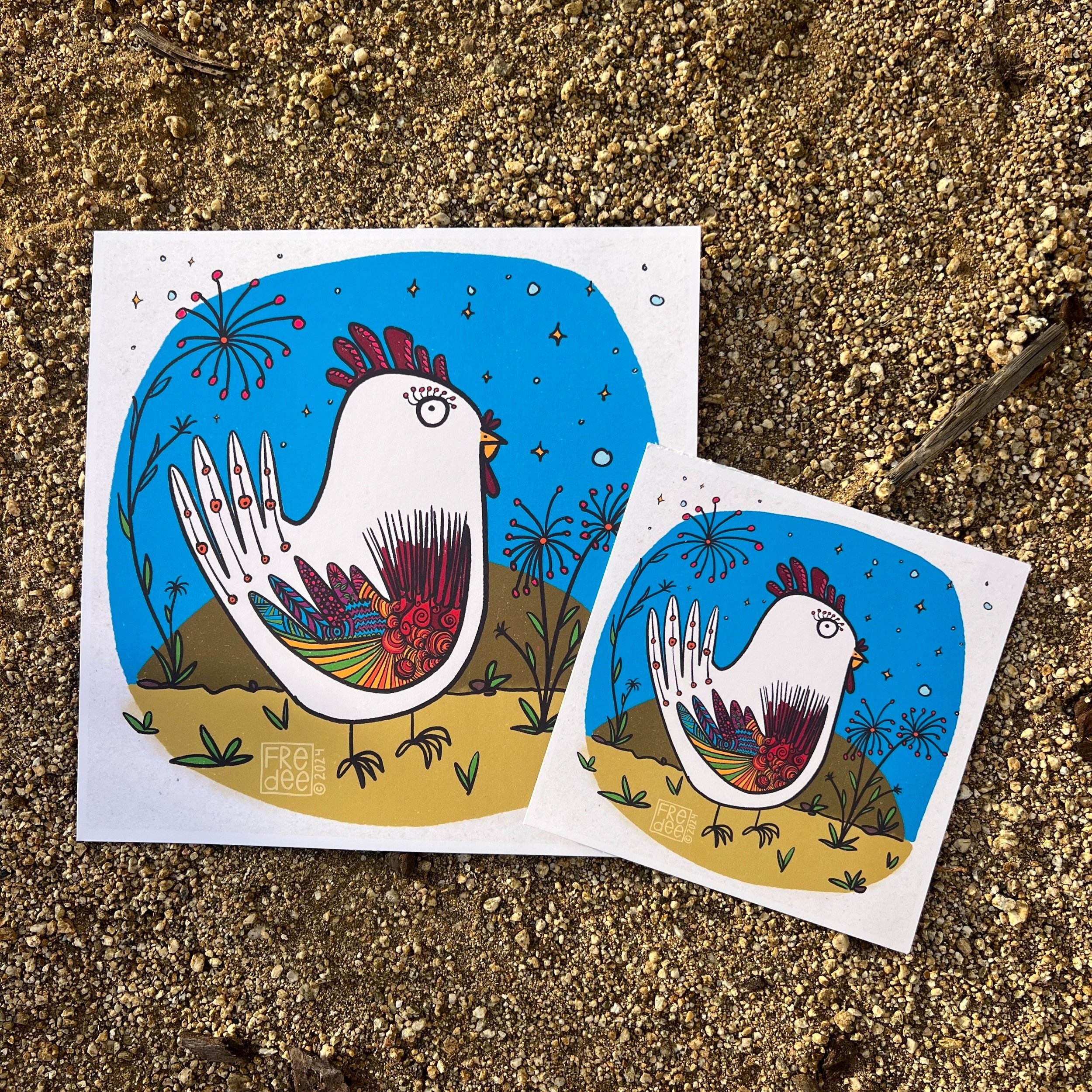 rainbow+doodle+chicken+art+prints.jpg