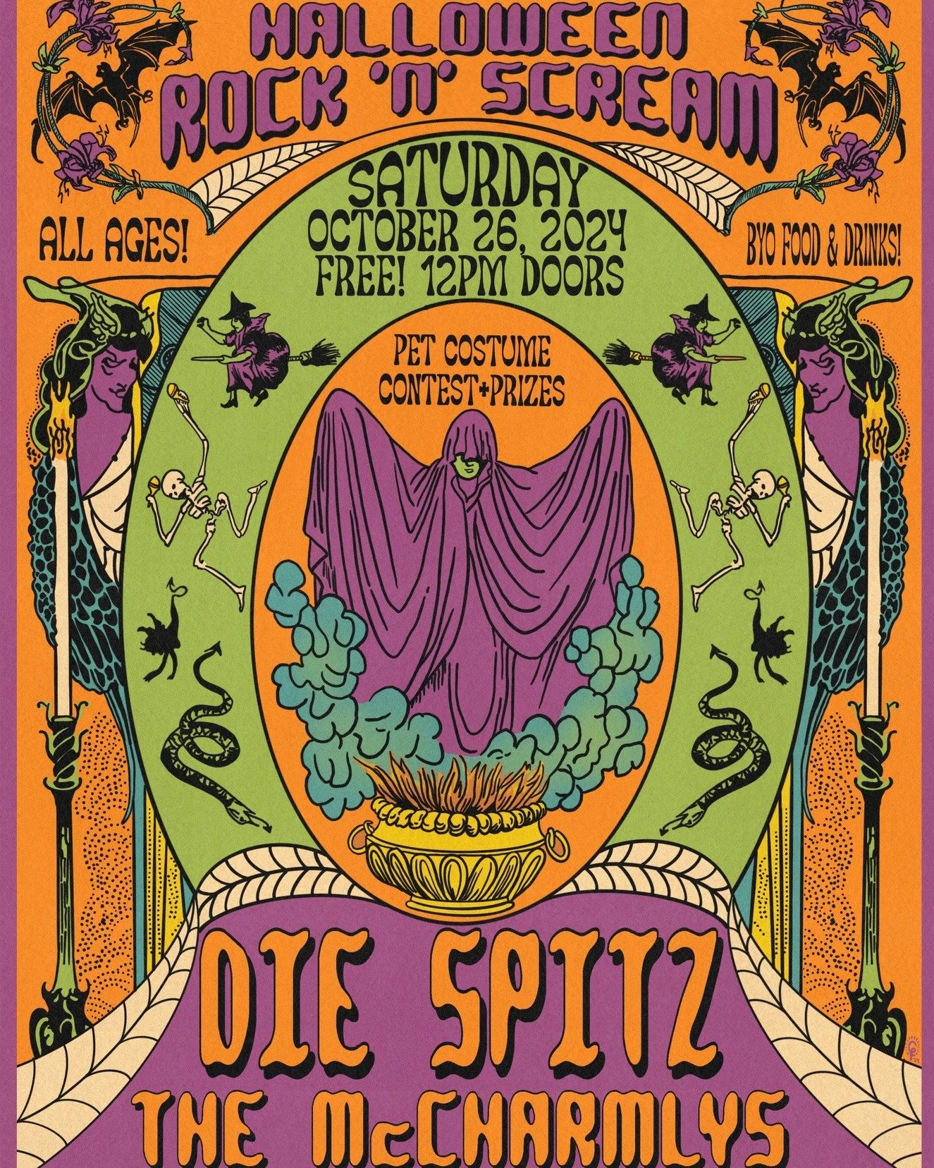 We are in Full Moon show mode and got to play the Lodi Halloween Fest! Mega shout outs to Saints Alley Records for having us! Idol Beer Works the best people and vibe that brew some kickass local brew, and Yosemite Street Music for hooking up the bac