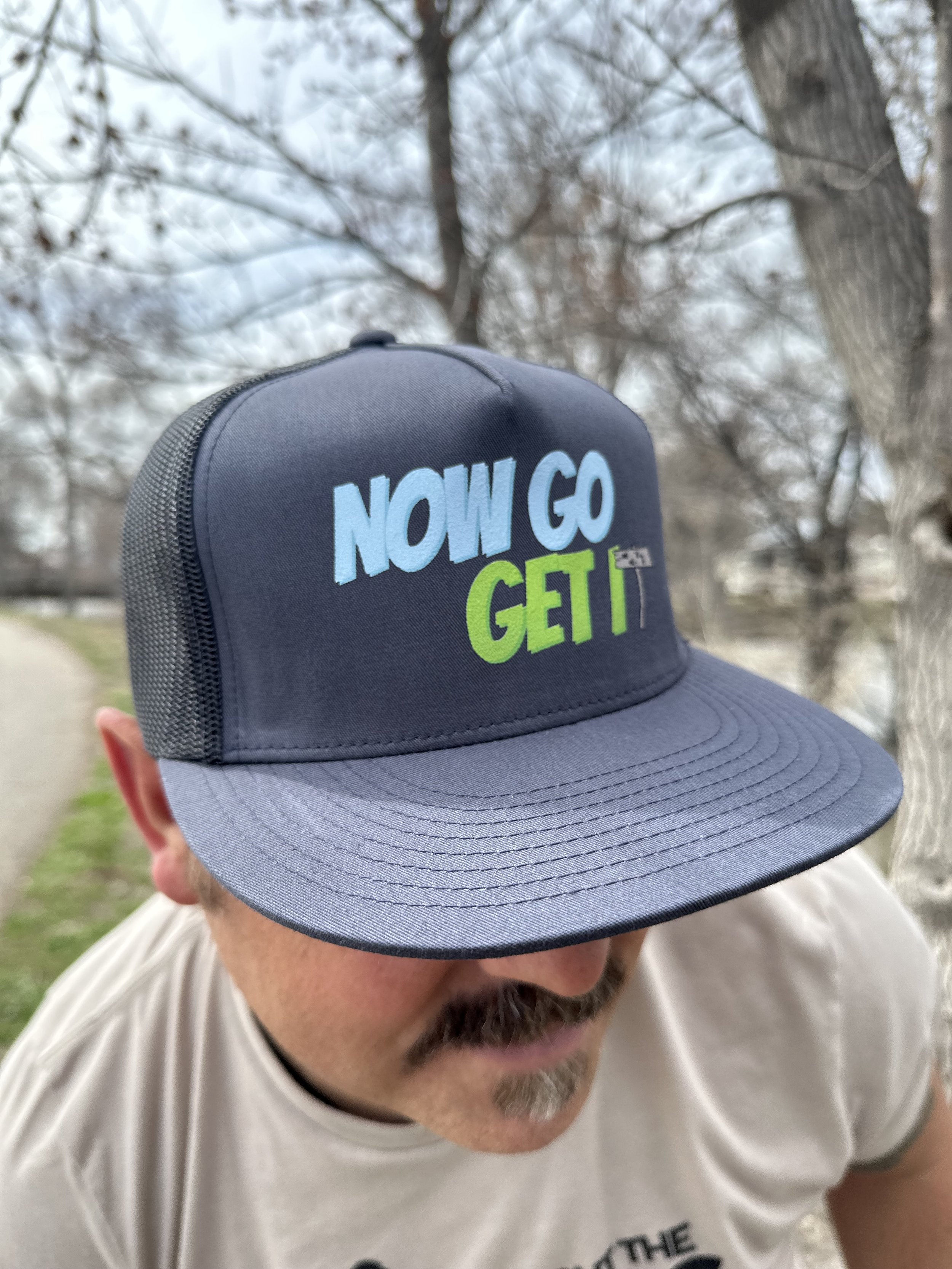 Now Go Get It Snapback - Grey/Black