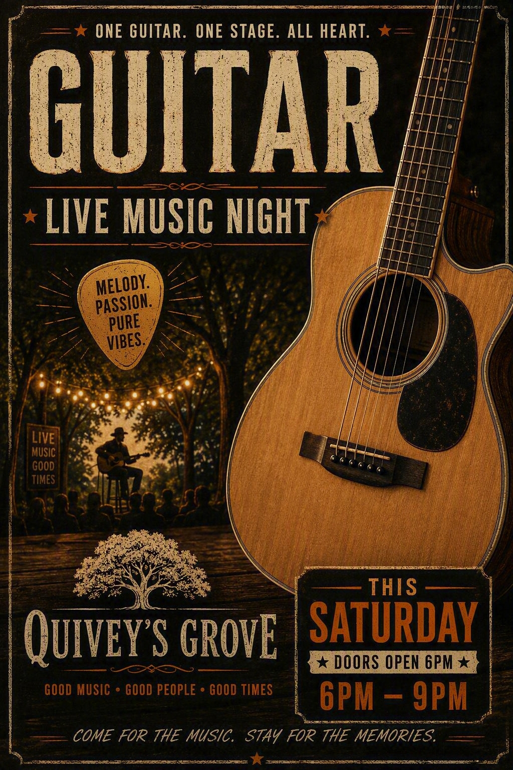 Saturday Music @Quivey's Grove