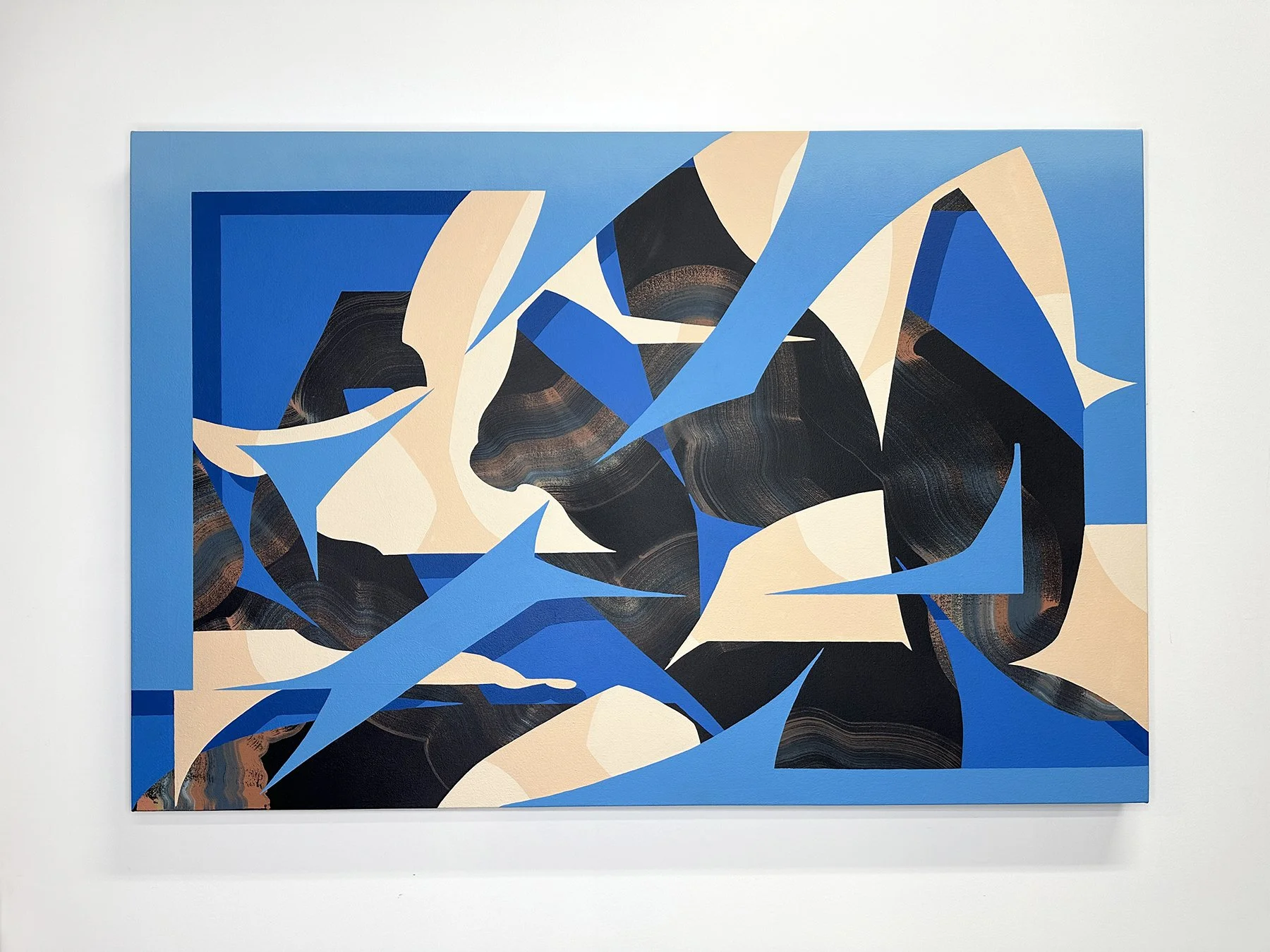 Moonlight Drift, 40"x60", 2025