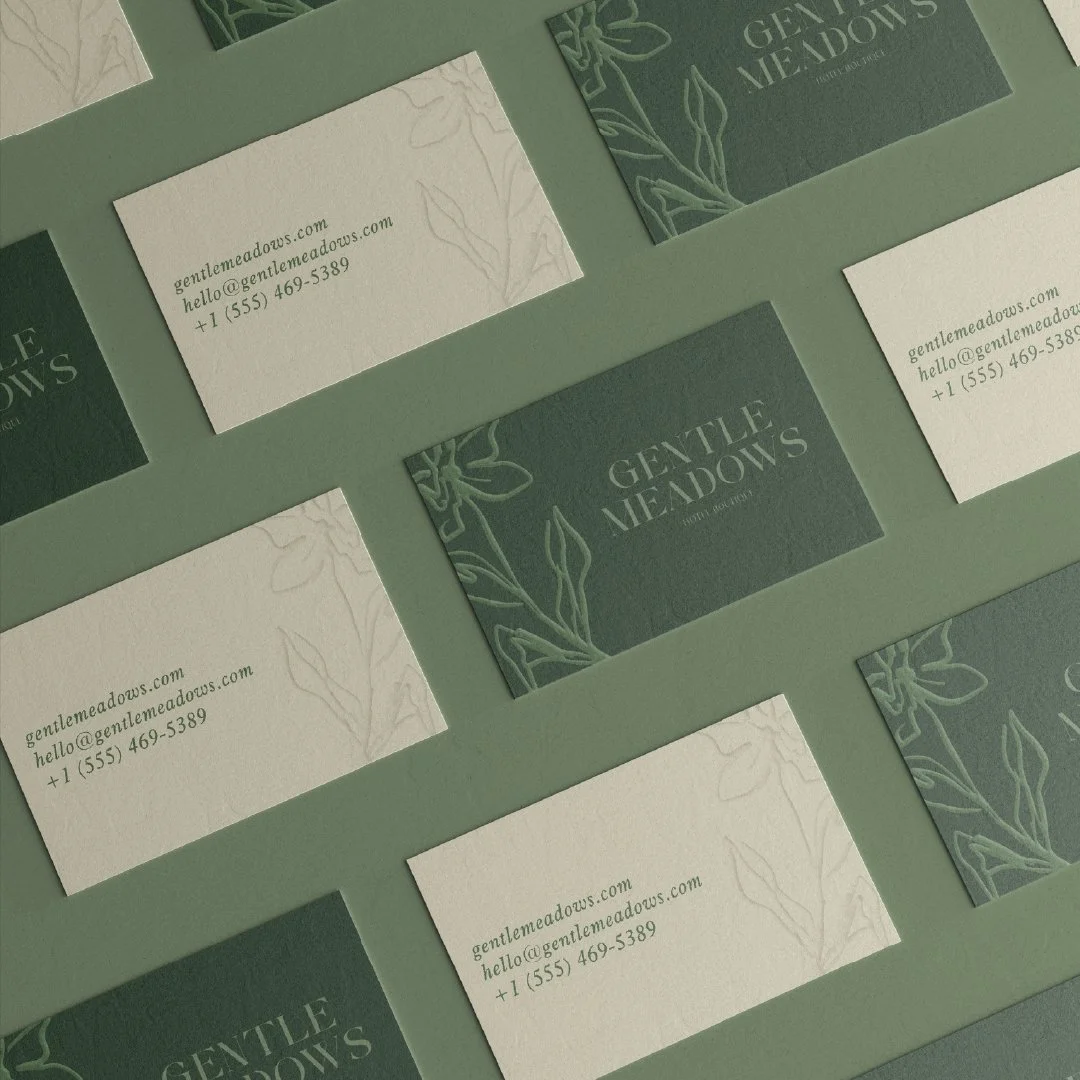 Business Cards Branding Mock Up Graphic Design